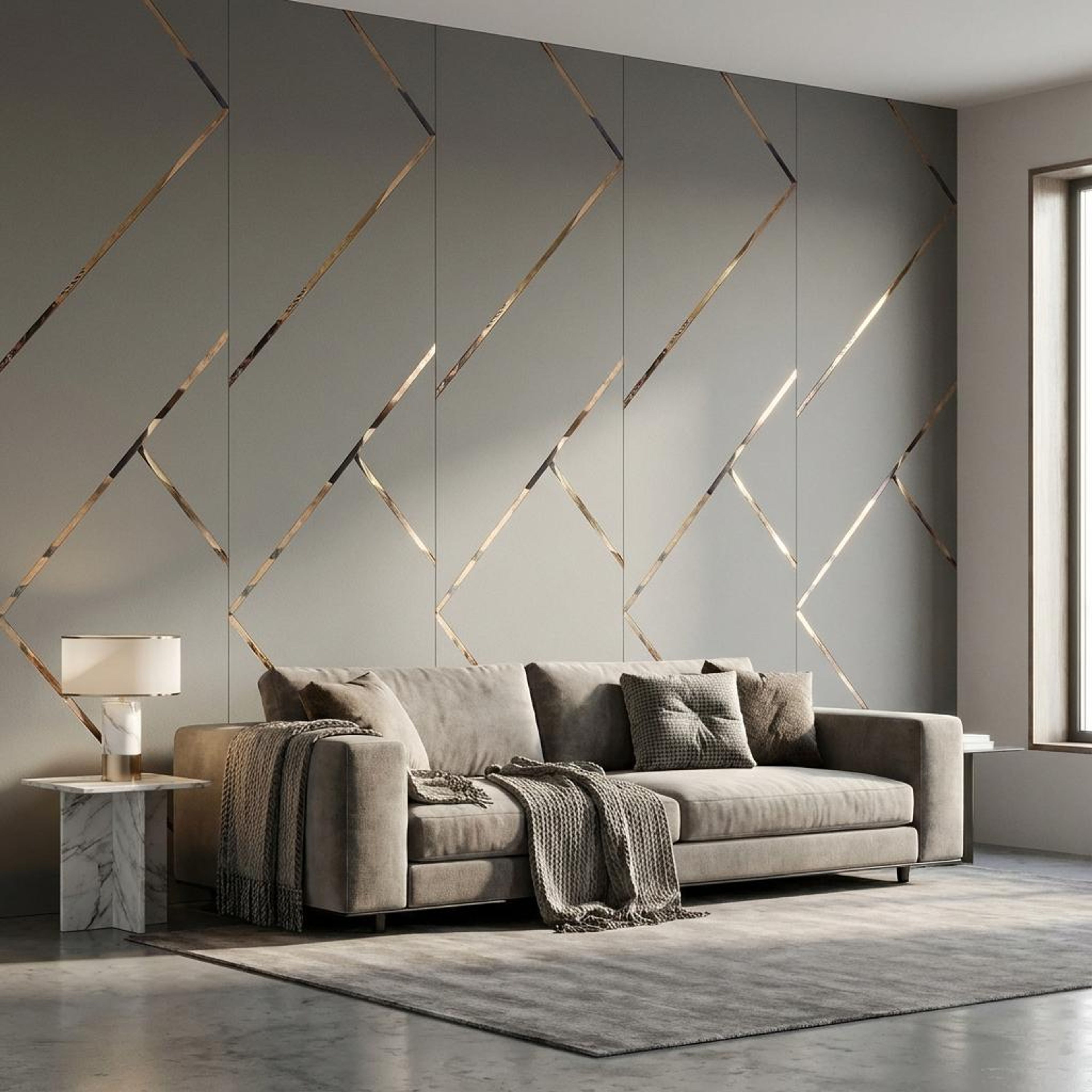 Sable Grain Multi-colour Engineered Wood Panels | 8 x 4 Ft, 6 mm