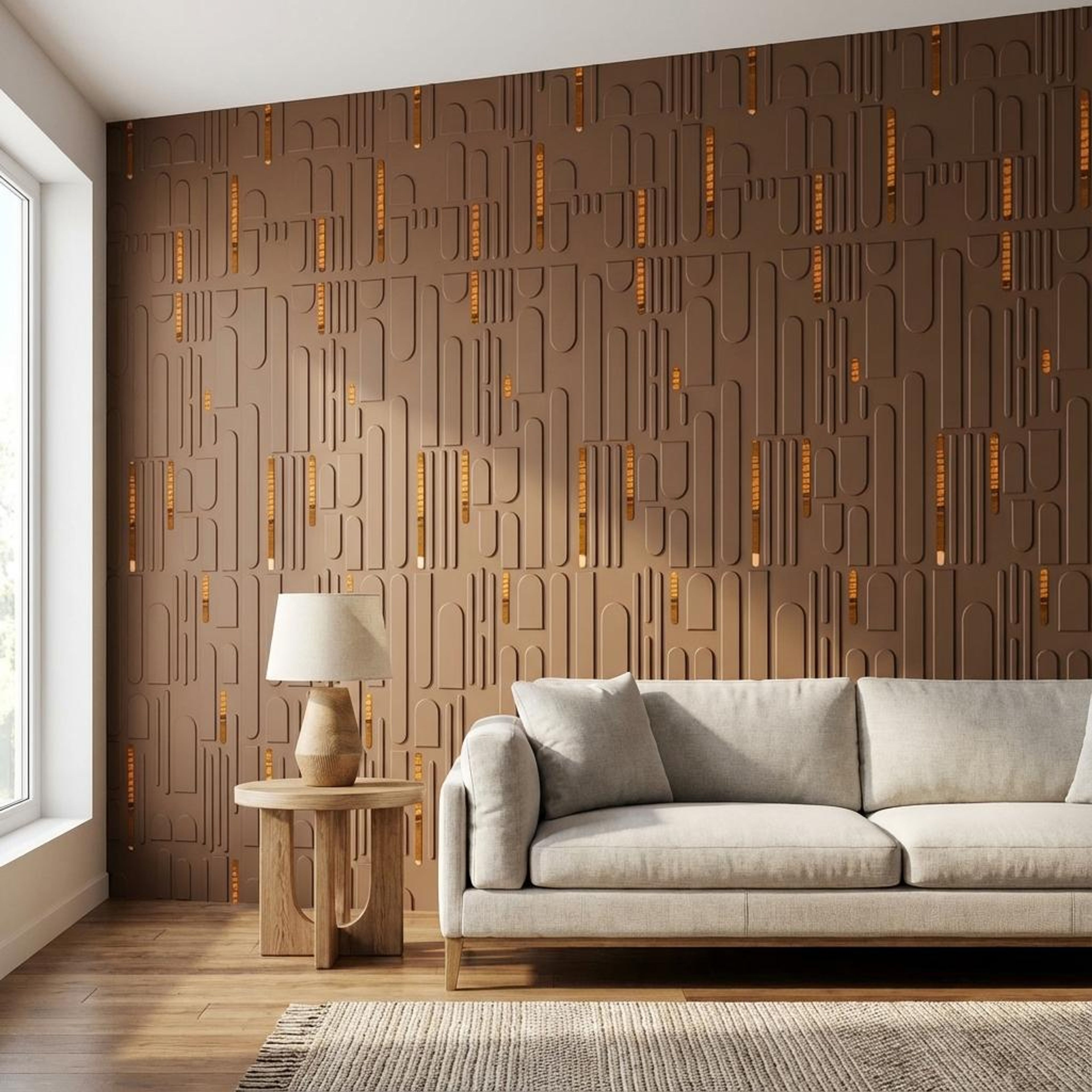 Vert Creek Multi-colour Engineered Wood Panels | 8 x 4 Ft, 6 mm