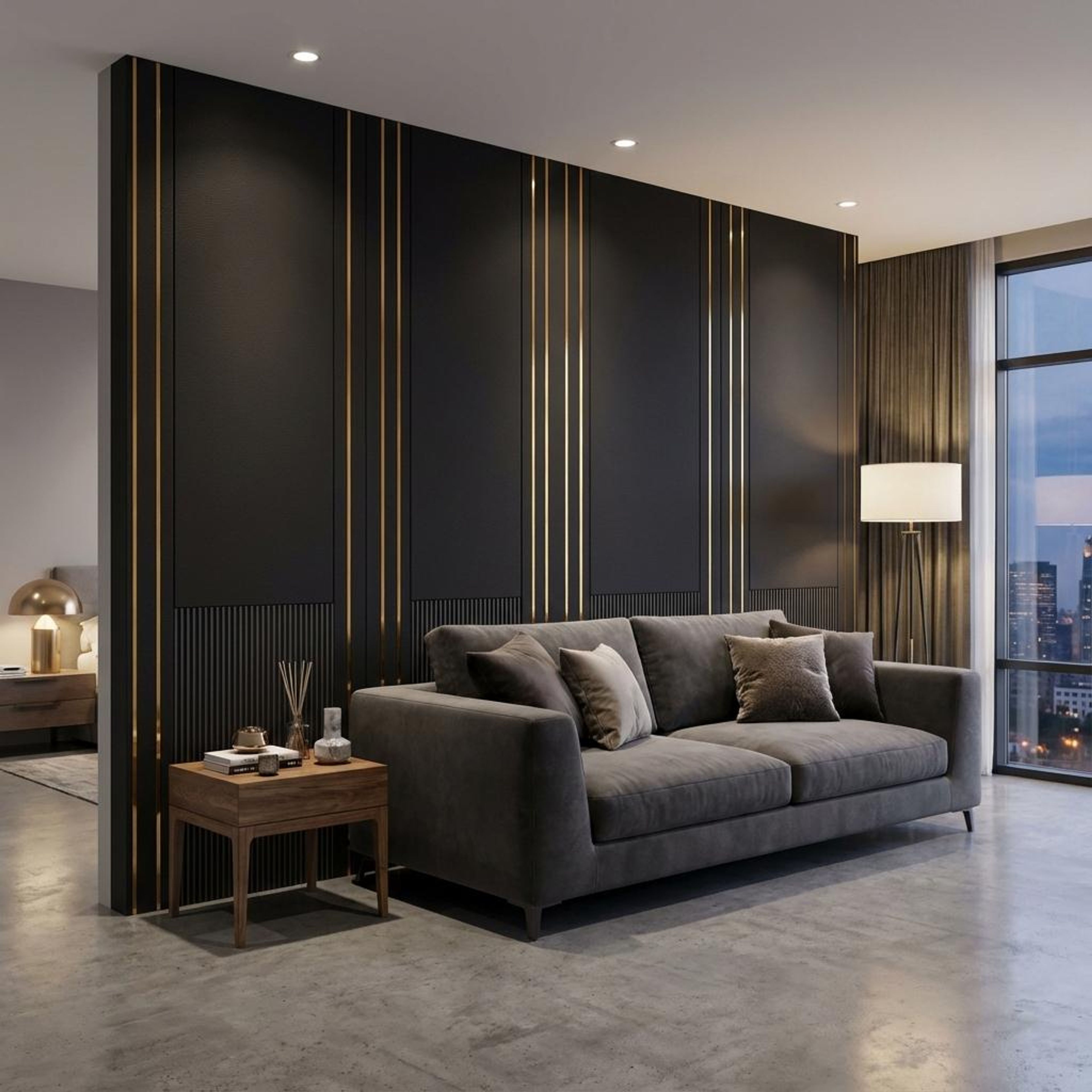 Viva Drift Multi-colour Engineered Wood Panels | 8 x 4 Ft, 6 mm