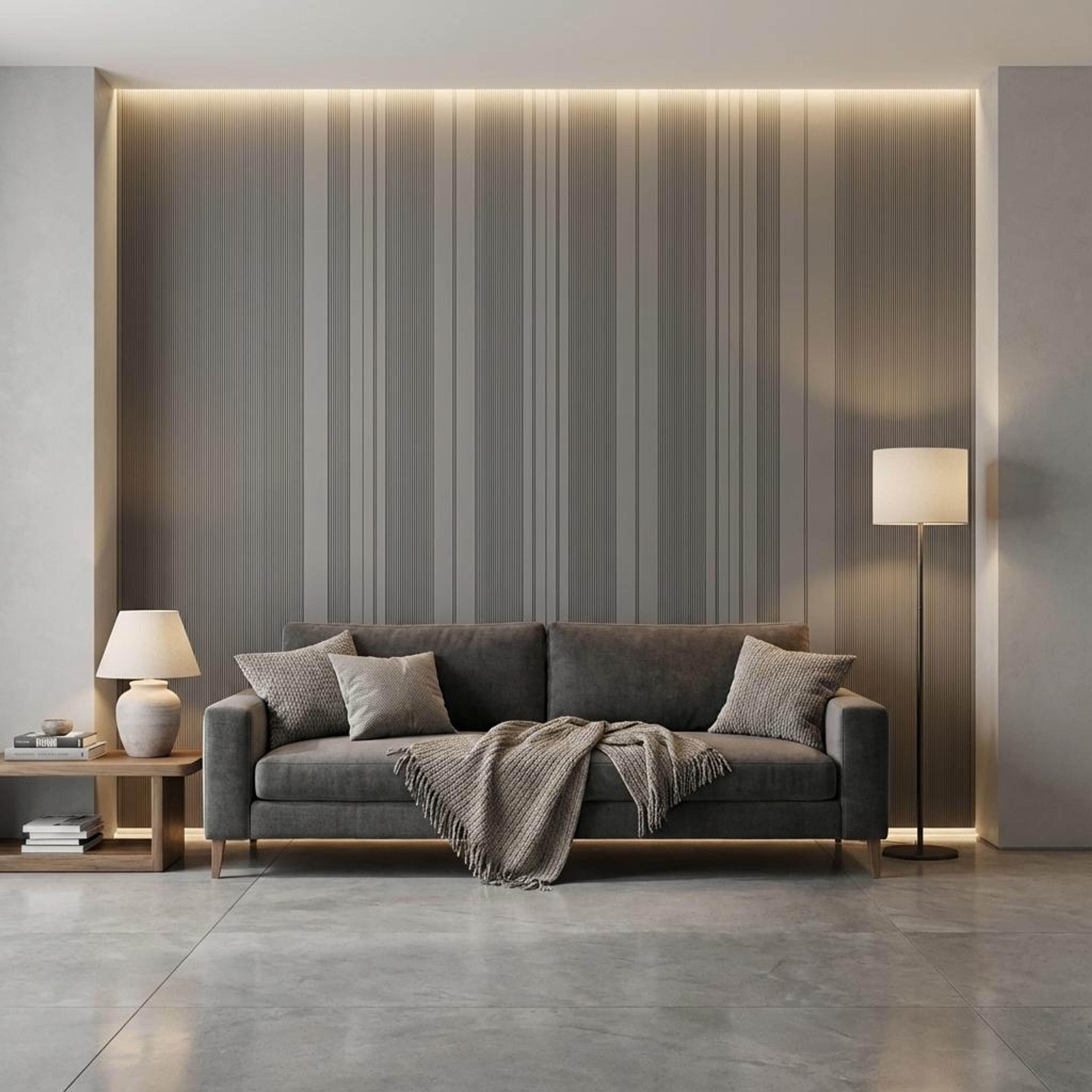 Silva Edge Dove Grey Engineered Wood Panels | 8 x 4 Ft, 6 mm