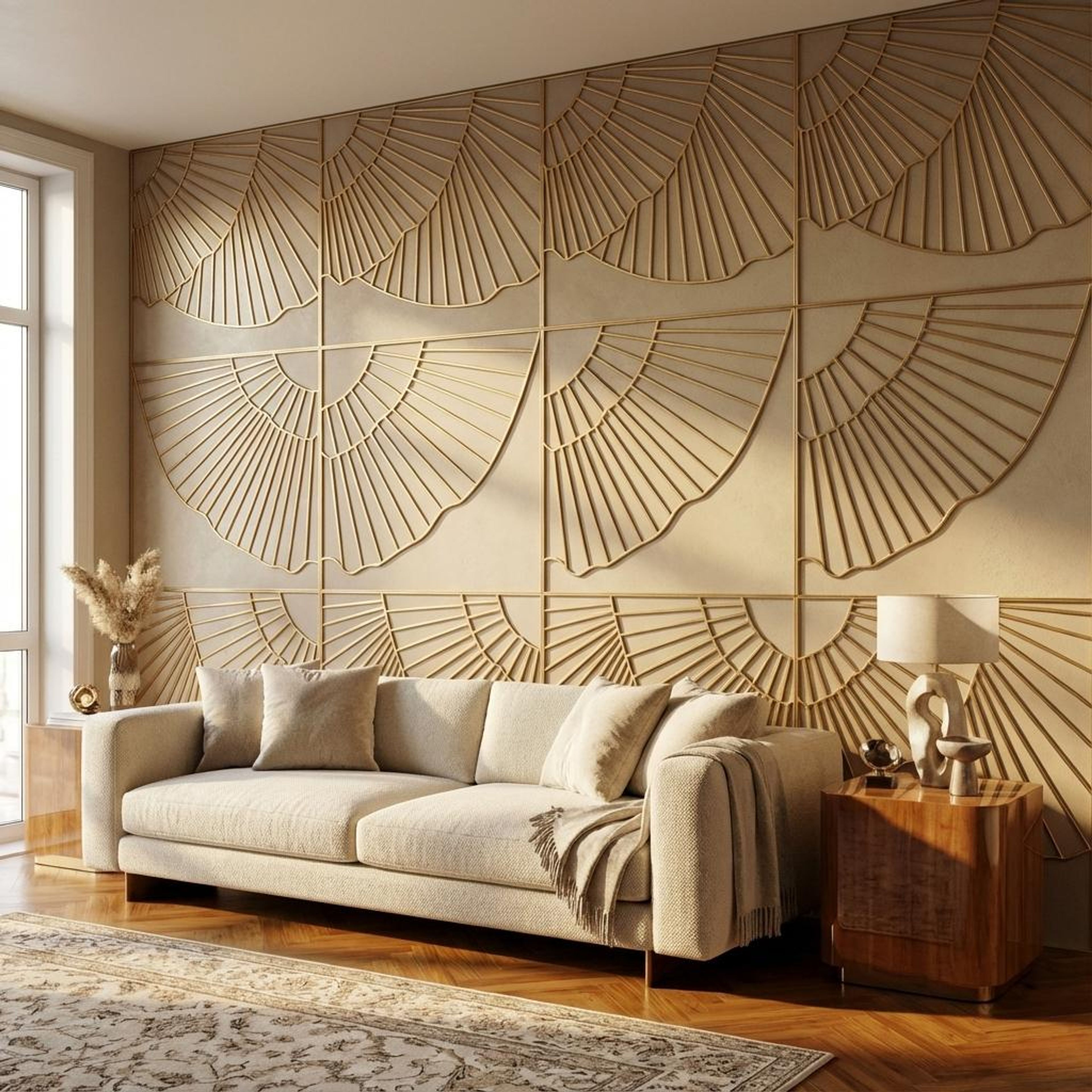 Urban Hue Pale Yellow Engineered Wood Panels | 8 x 4 Ft, 6 mm