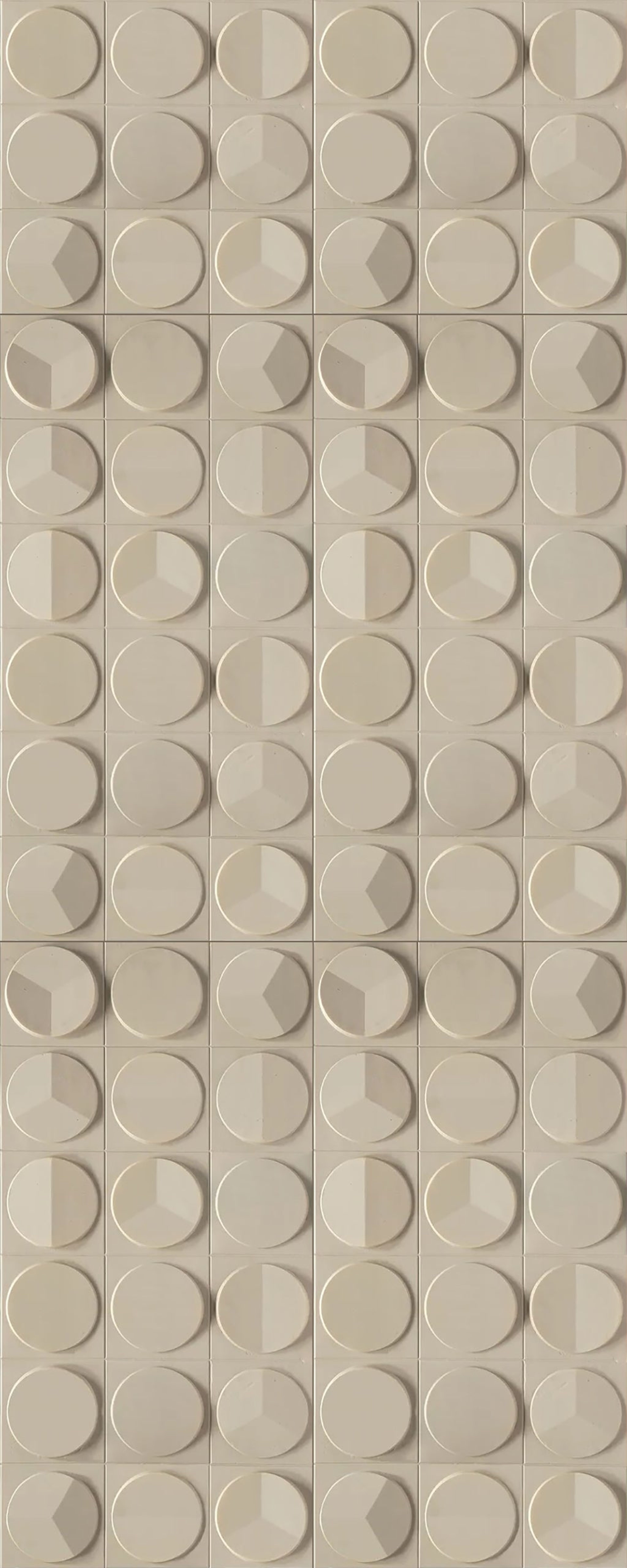 Aria Frost White PU Panels | 4 x 2 Ft, 100 mm