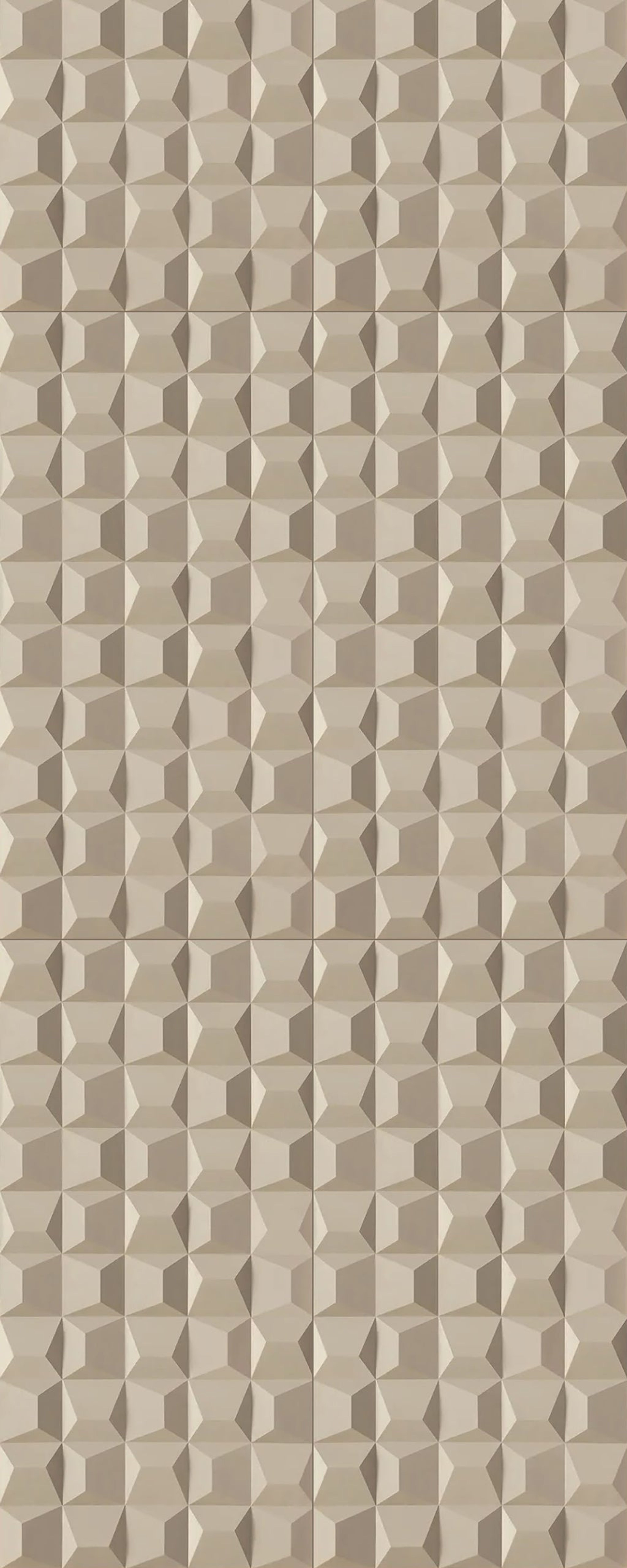 Sora Frost White PU Panels | 4 x 2 Ft, 100 mm