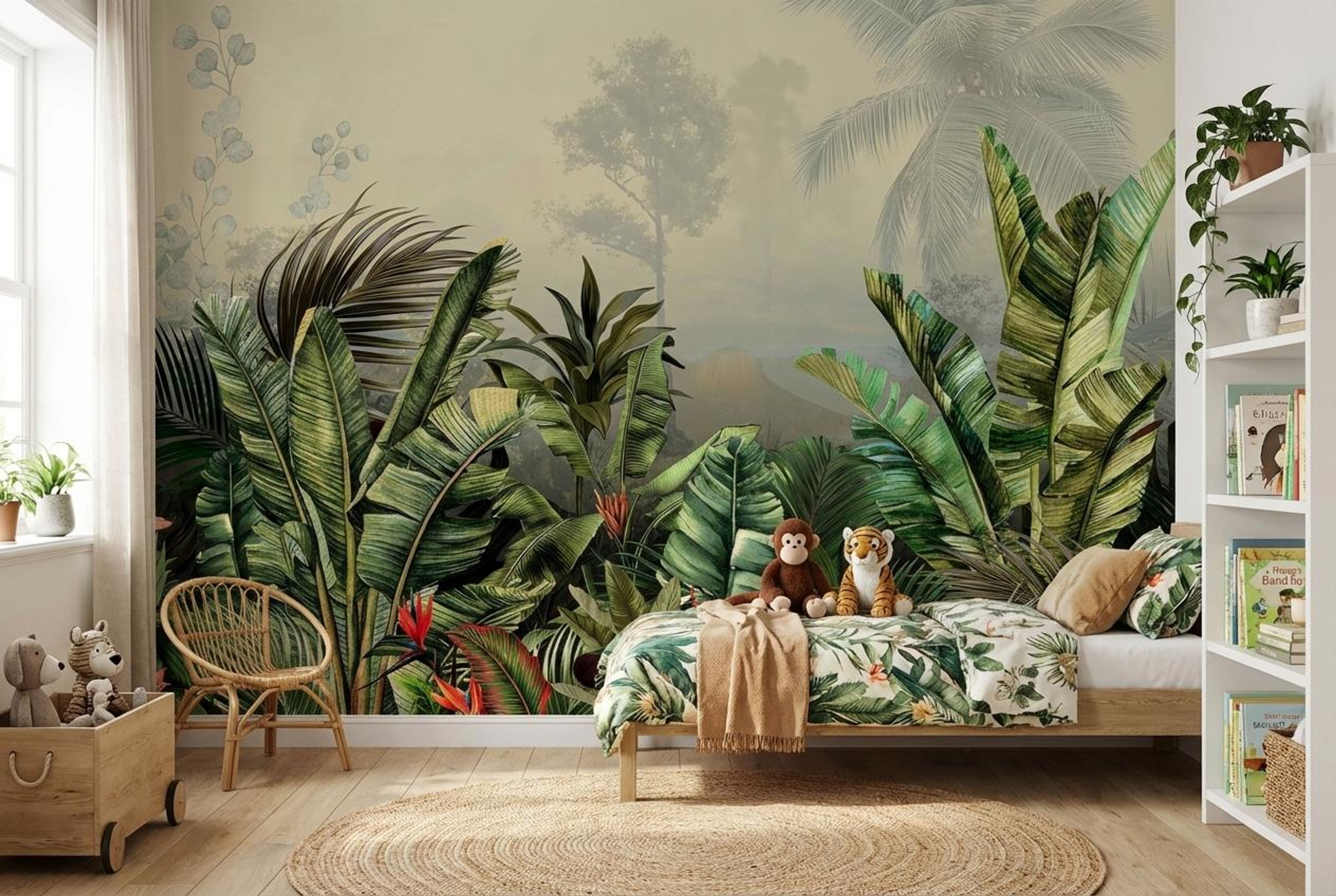 Secret Forest, Tropical Realm, Wallpaper, 54 sft