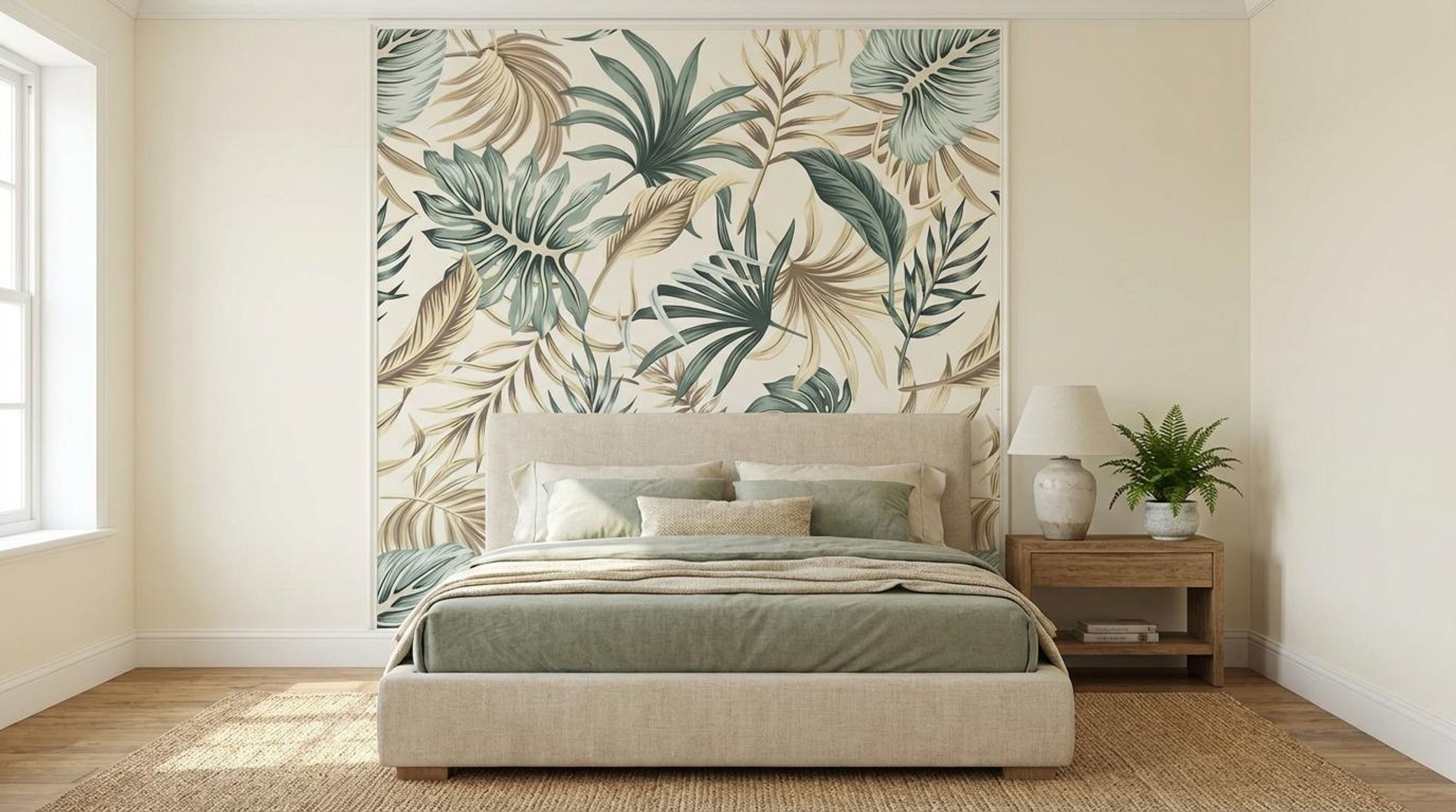 Driftwood Bay, Tropical Realm, Wallpaper, 54 sft