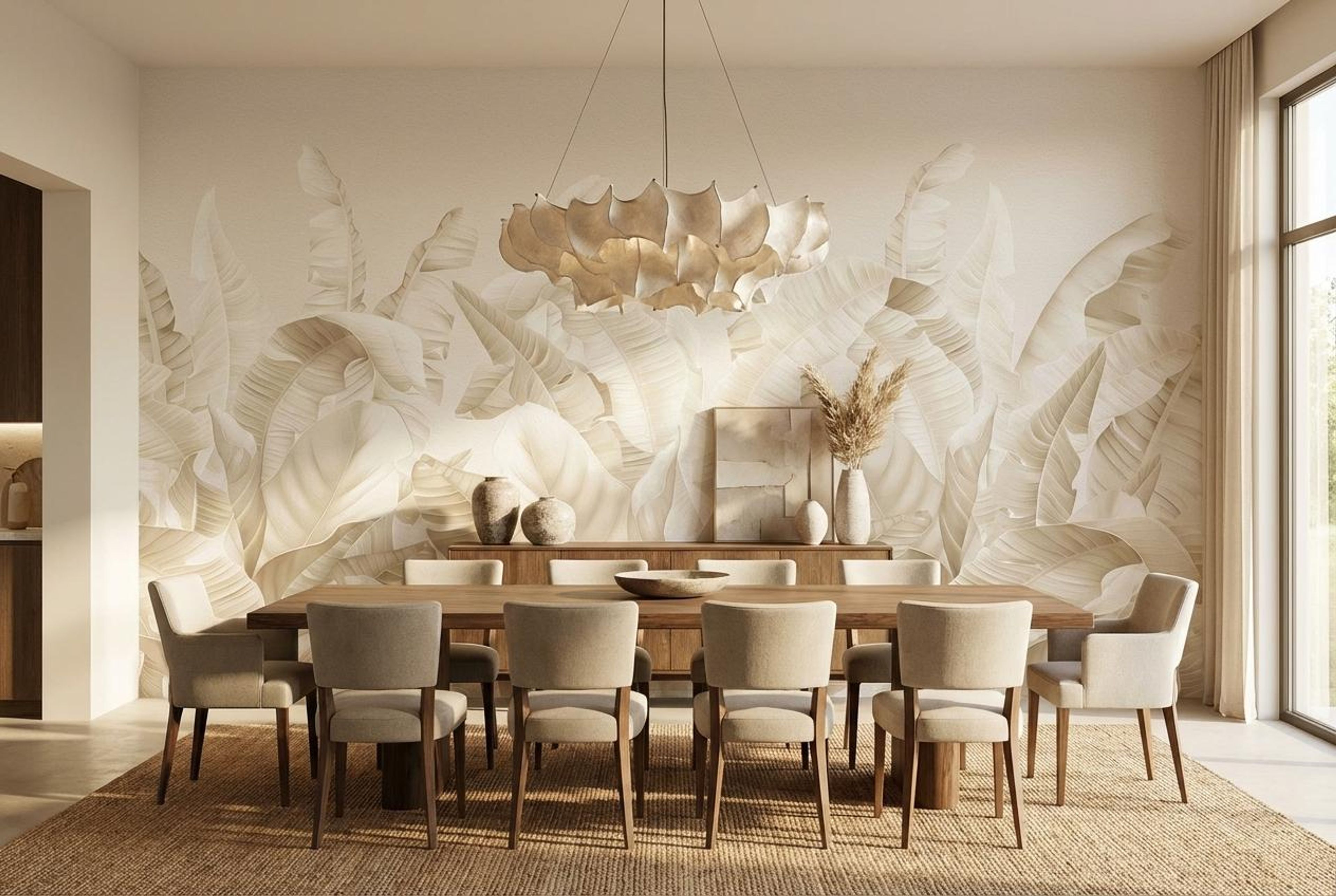 Winged Visions, Tropical Realm, Wallpaper, 54 sft