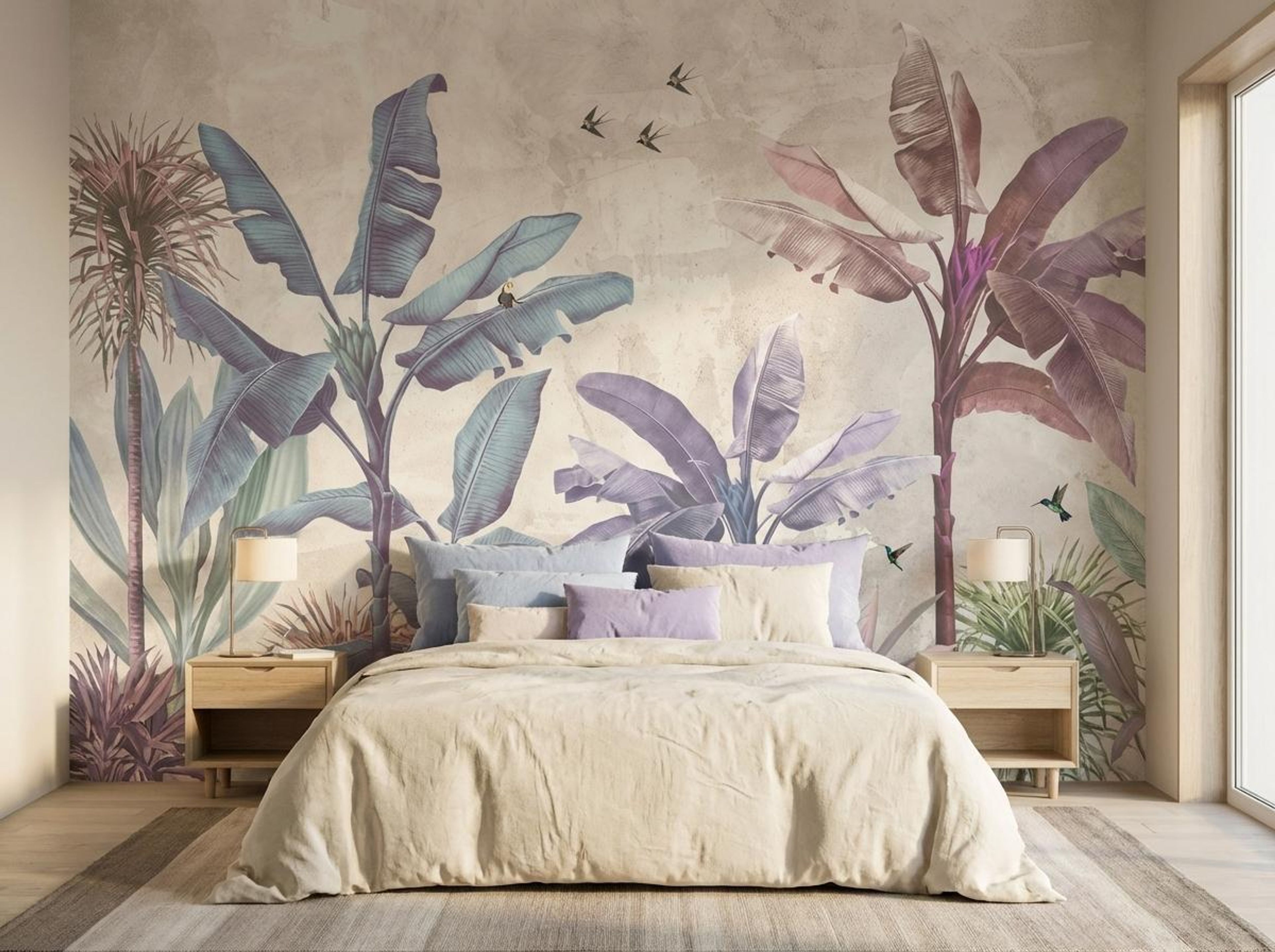 Tropical Fiesta, Tropical Realm, Wallpaper, 58 sft