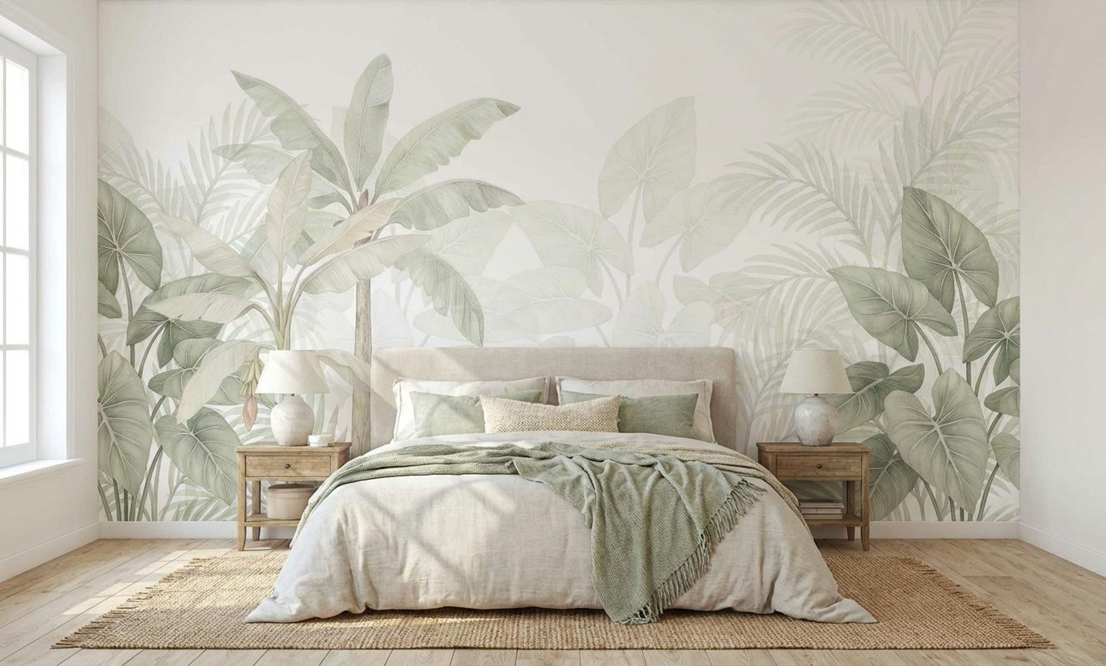 Blooming Tropics, Tropical Realm, Wallpaper, 54 sft