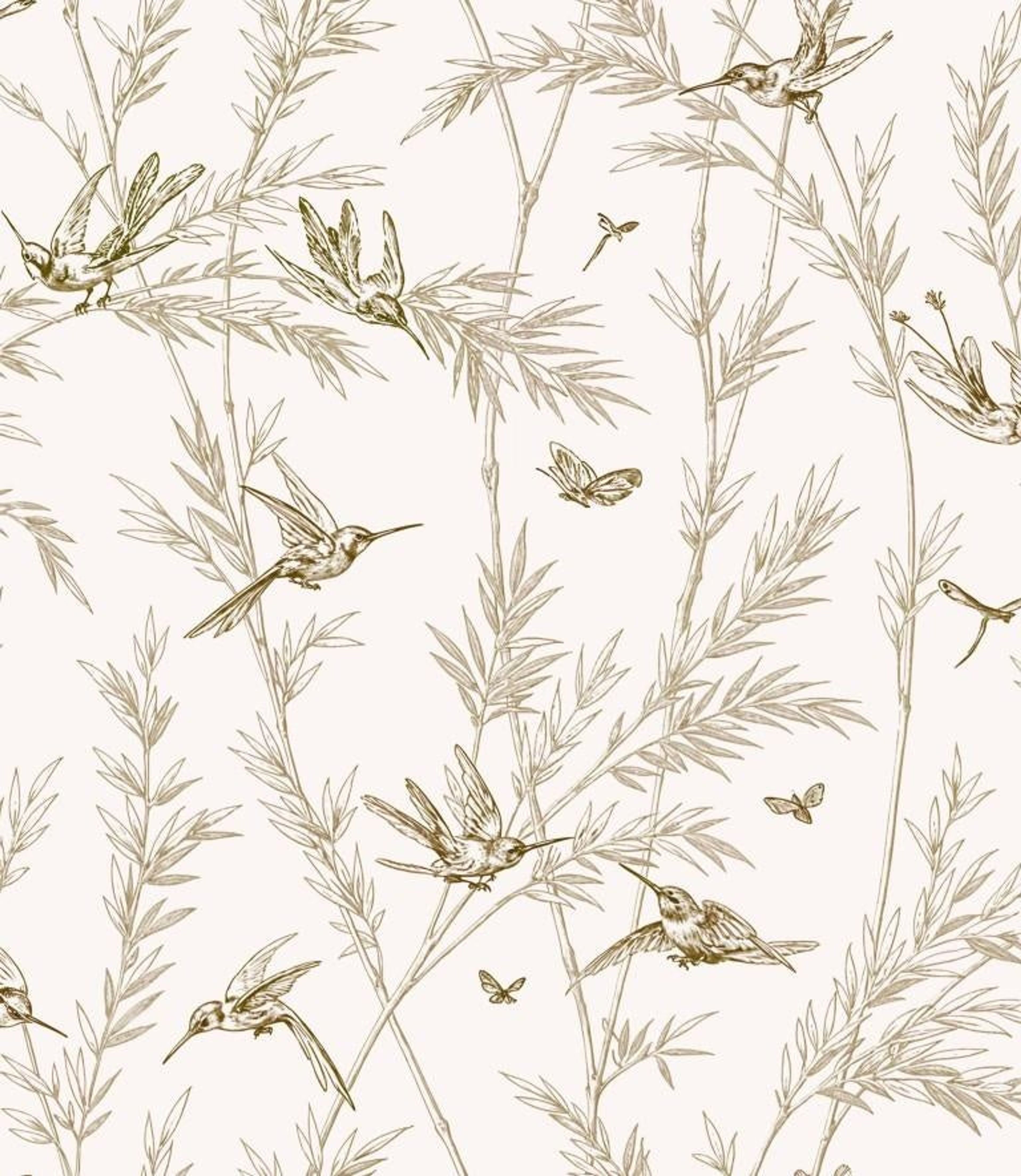 Tweet Retreat, Scenic escape, Wallpaper, 58 sft