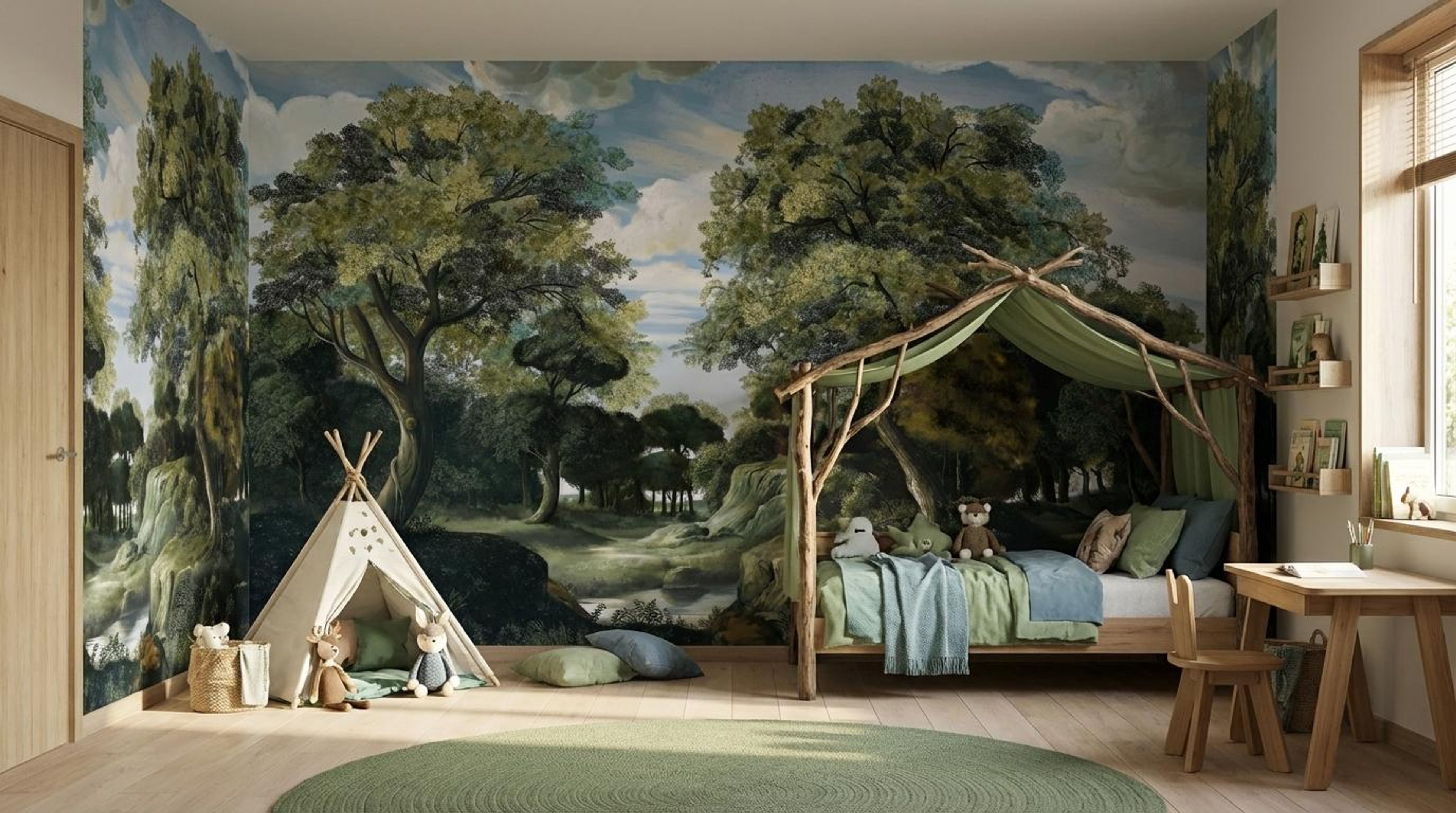 Gloomshade, Nature’s Haven, Wallpaper, 54 sft