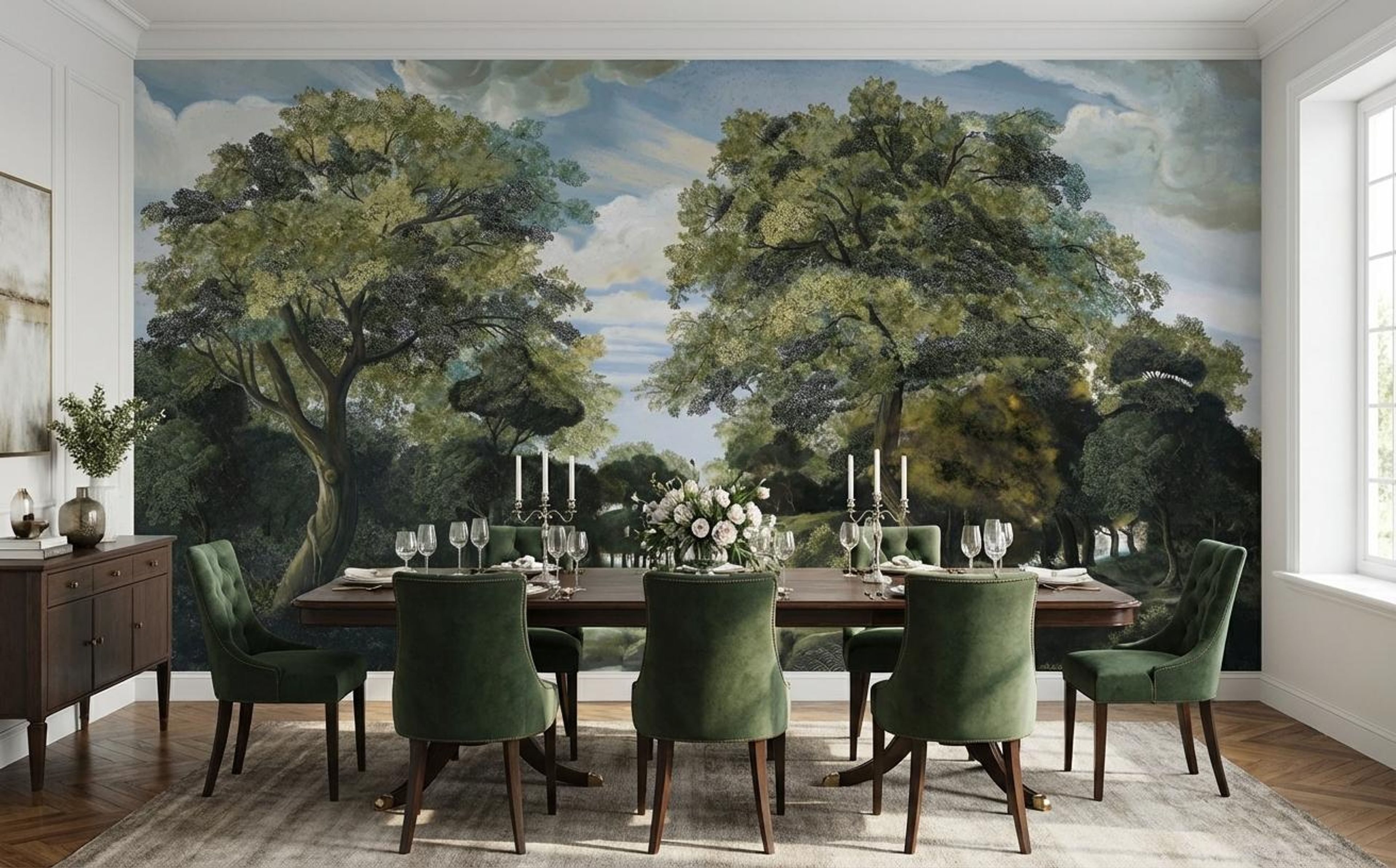 Gloomshade, Nature’s Haven, Wallpaper, 54 sft