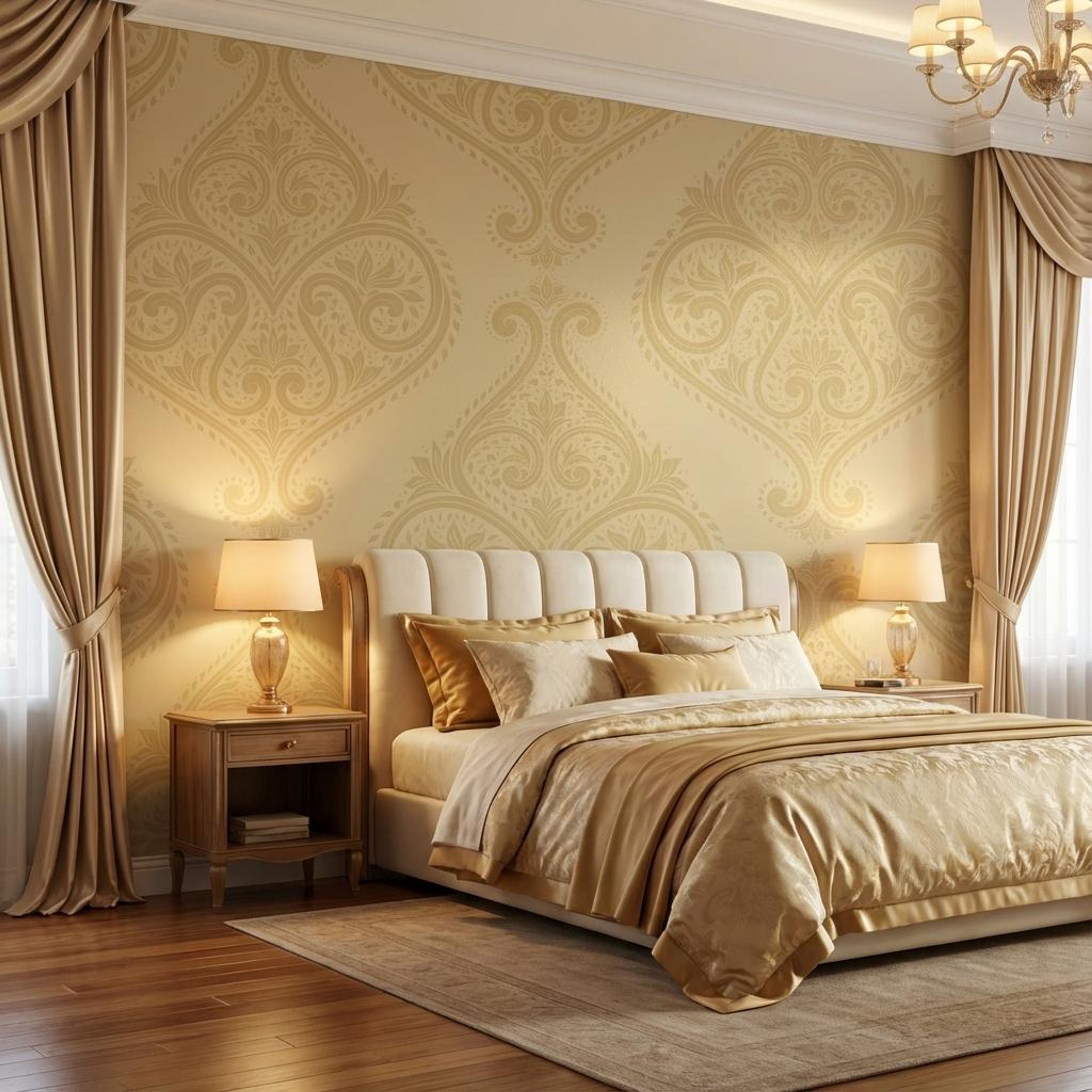 Subtle Charm, Heritage Motifs, Wallpaper, 58 sft