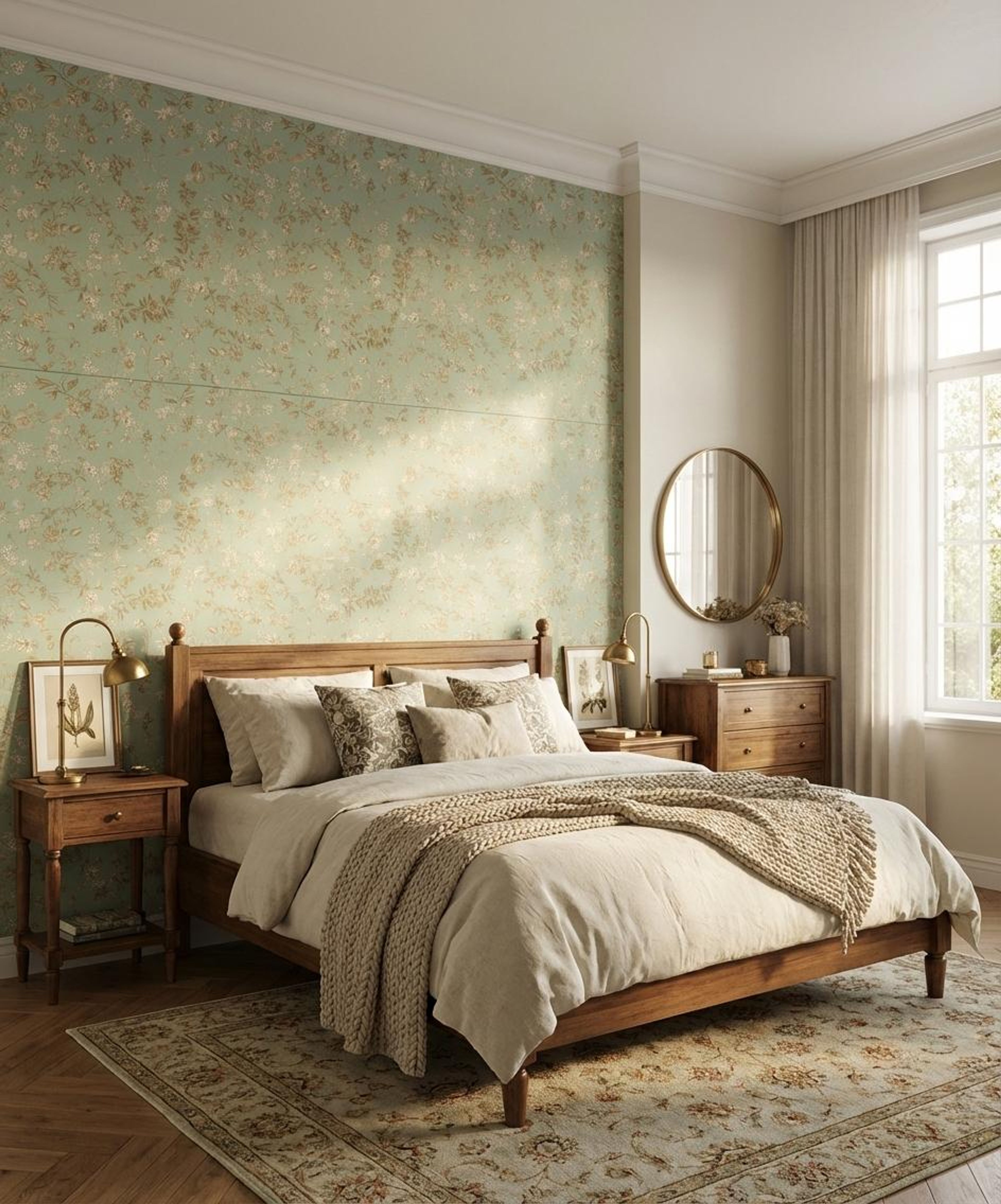 Terrocata Motif Mosaic, Heritage Motifs, Wallpaper, 62 sft