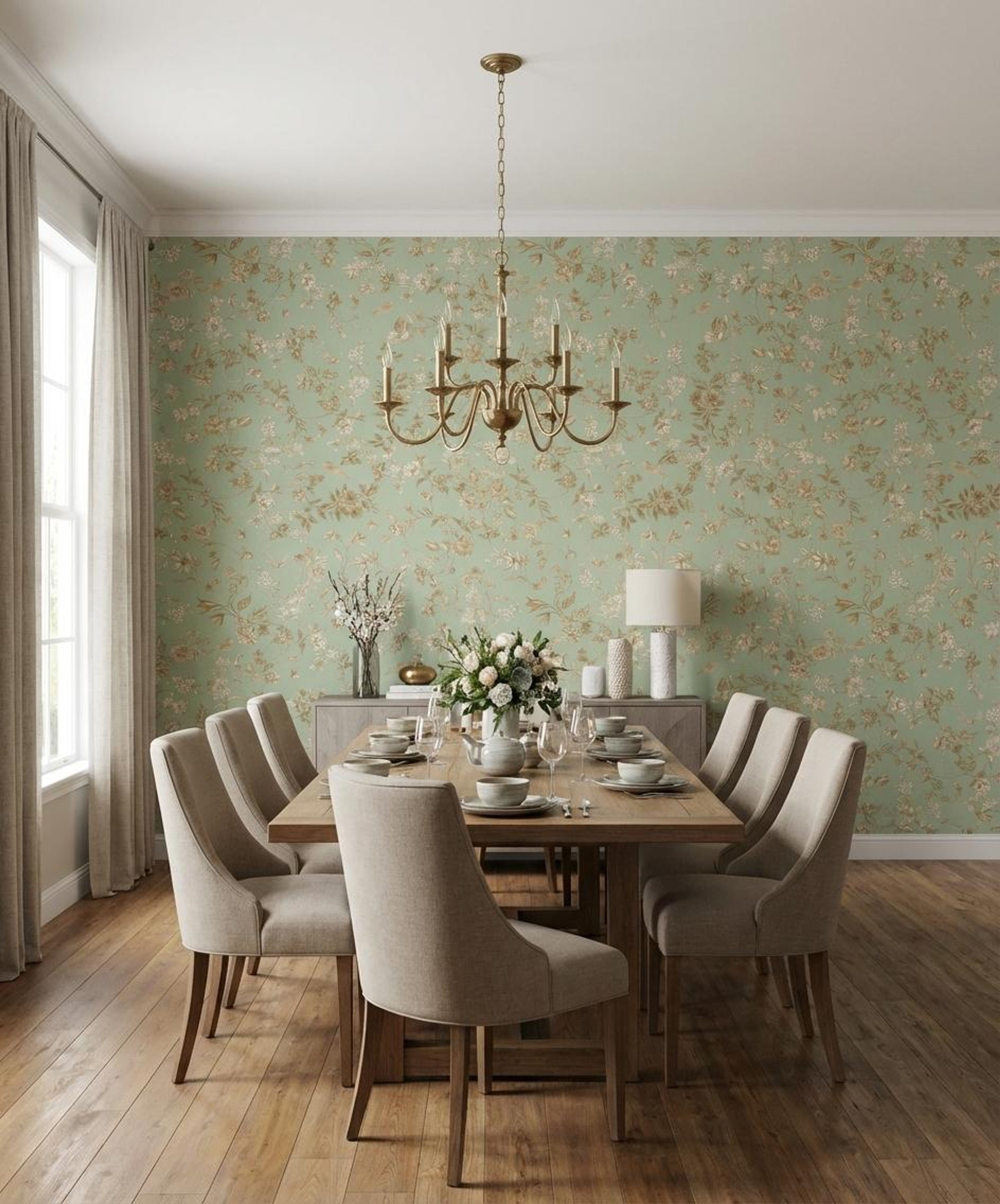 Terrocata Motif Mosaic, Heritage Motifs, Wallpaper, 62 sft