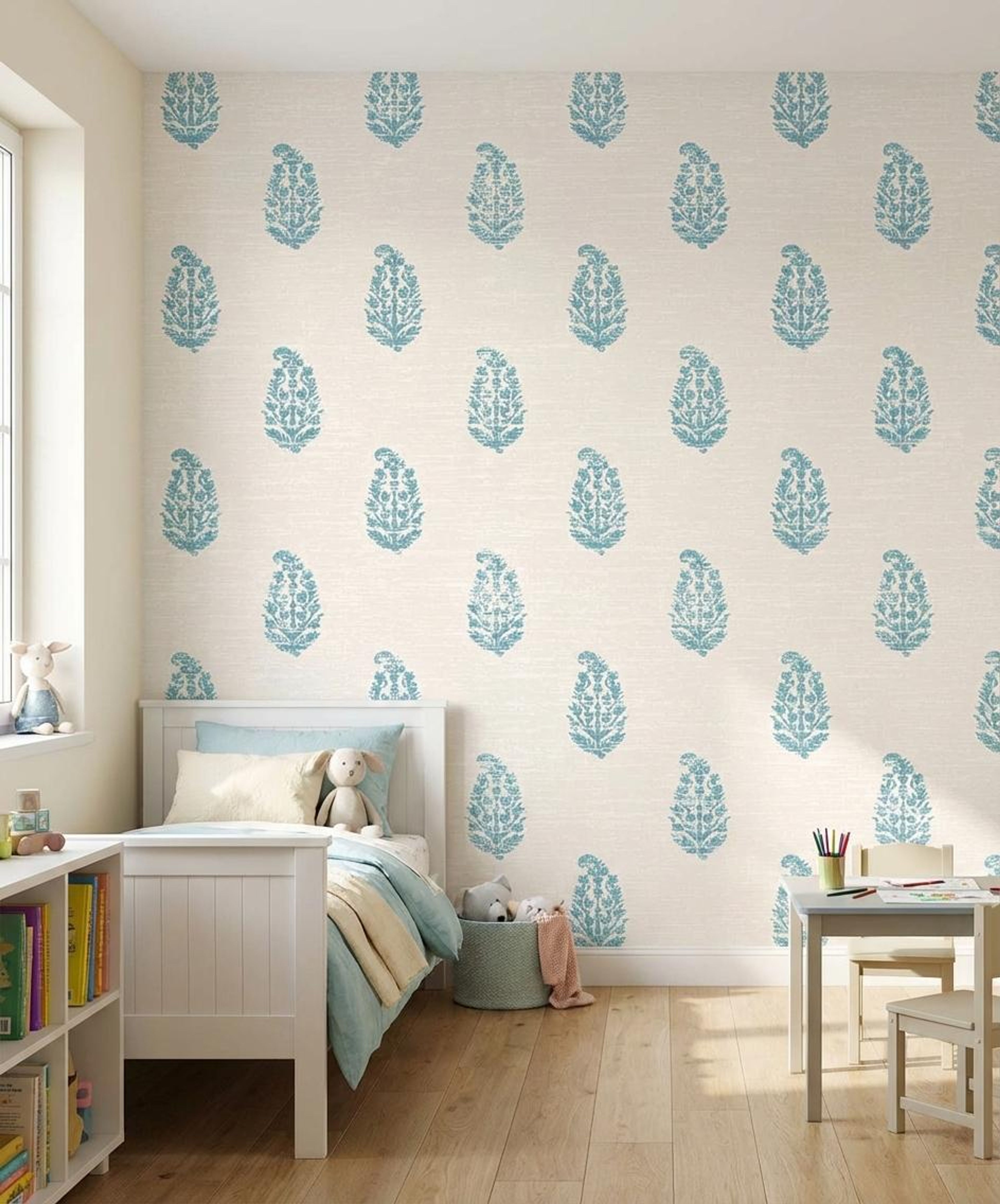 Motif Mosaic Off White, Heritage Motifs, Wallpaper, 62 sft