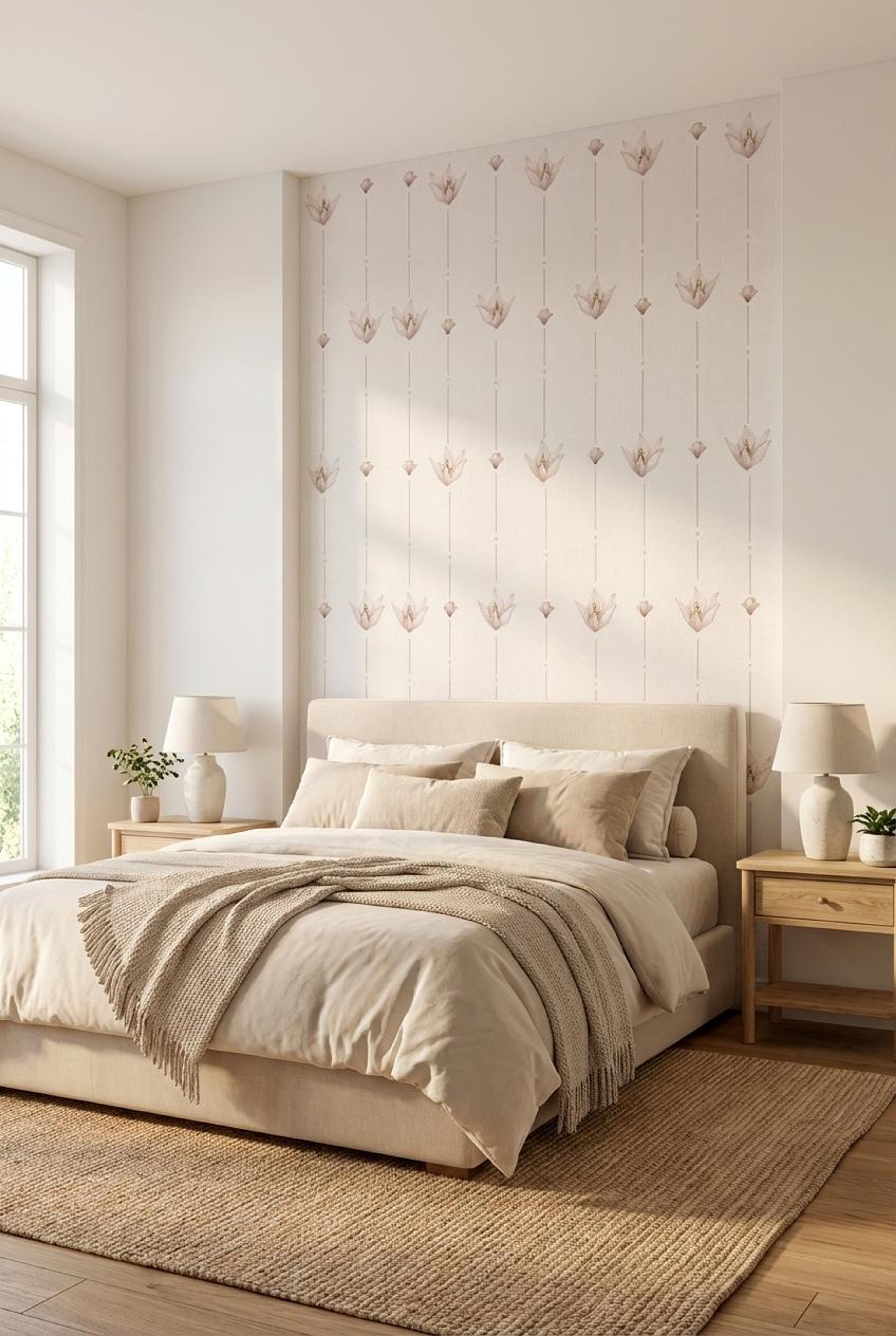 String of Serenity, Heritage Motifs, Wallpaper, 58 sft