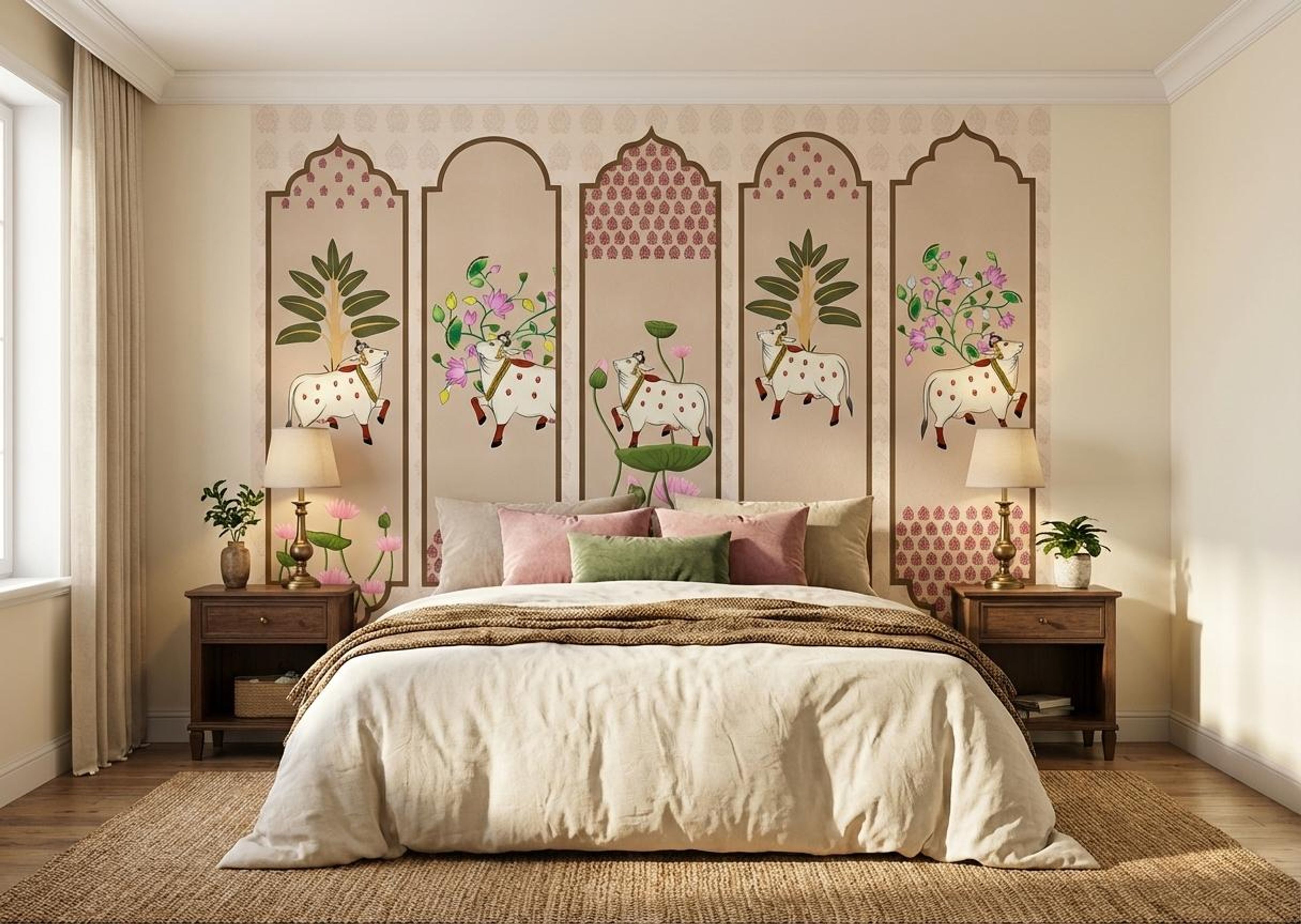 Divine Pastures, Heritage Impressions, Wallpaper, 54 sft