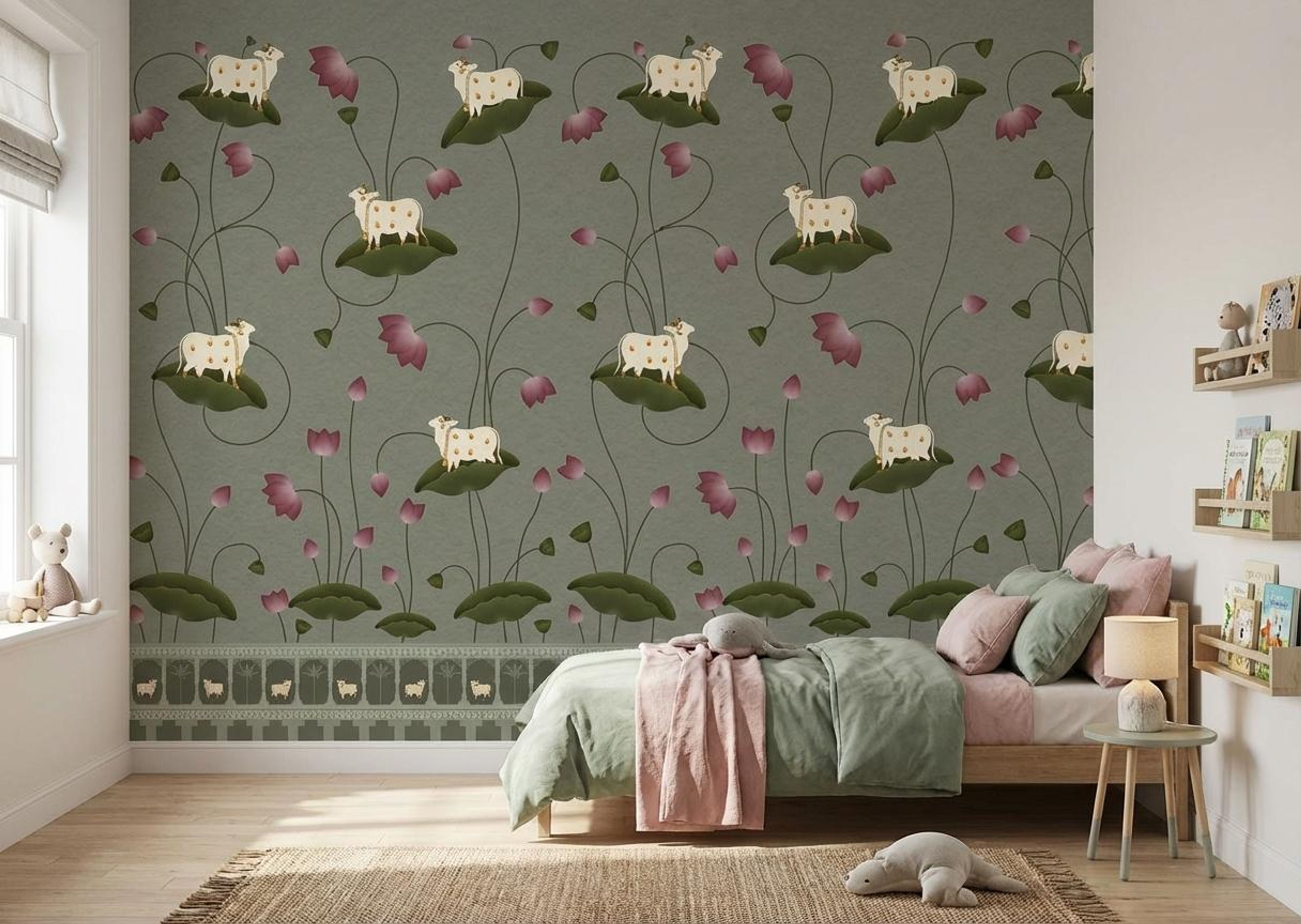 Gopala Tales, Heritage Impressions, Wallpaper, 54 sft