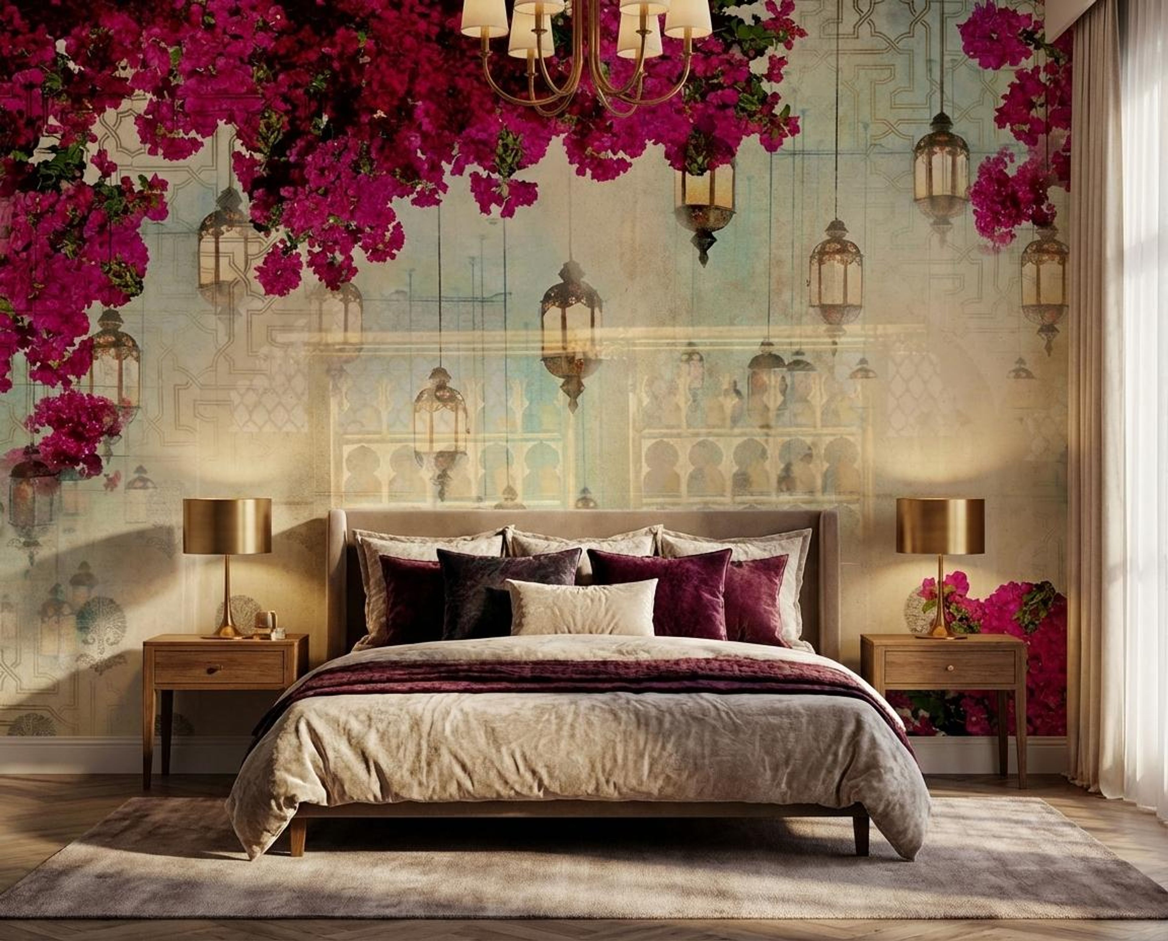 Meher Bagh, Heritage Impressions, Wallpaper, 54 sft