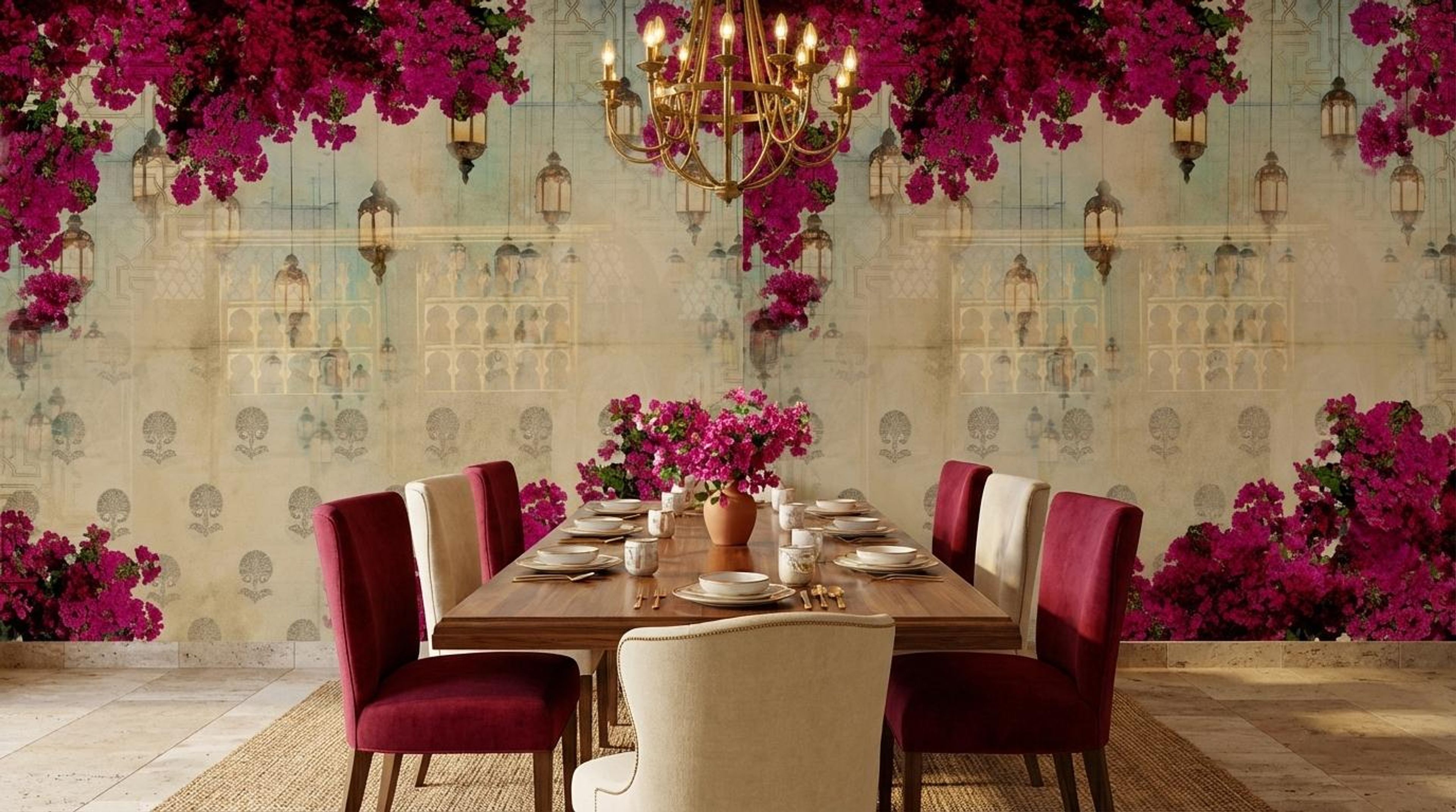 Meher Bagh, Heritage Impressions, Wallpaper, 54 sft