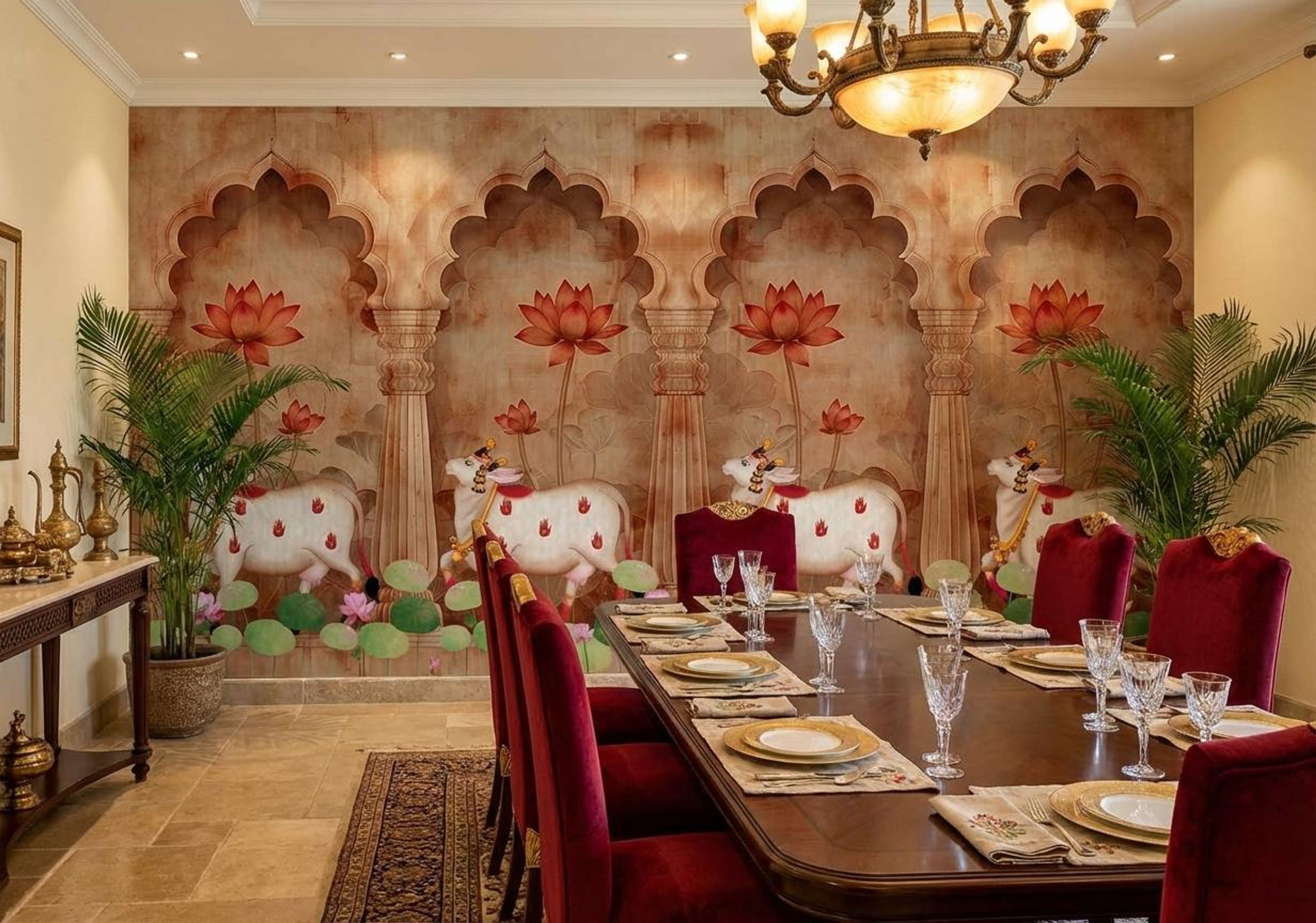 Gentle Grazing, Heritage Impressions, Wallpaper, 58 sft