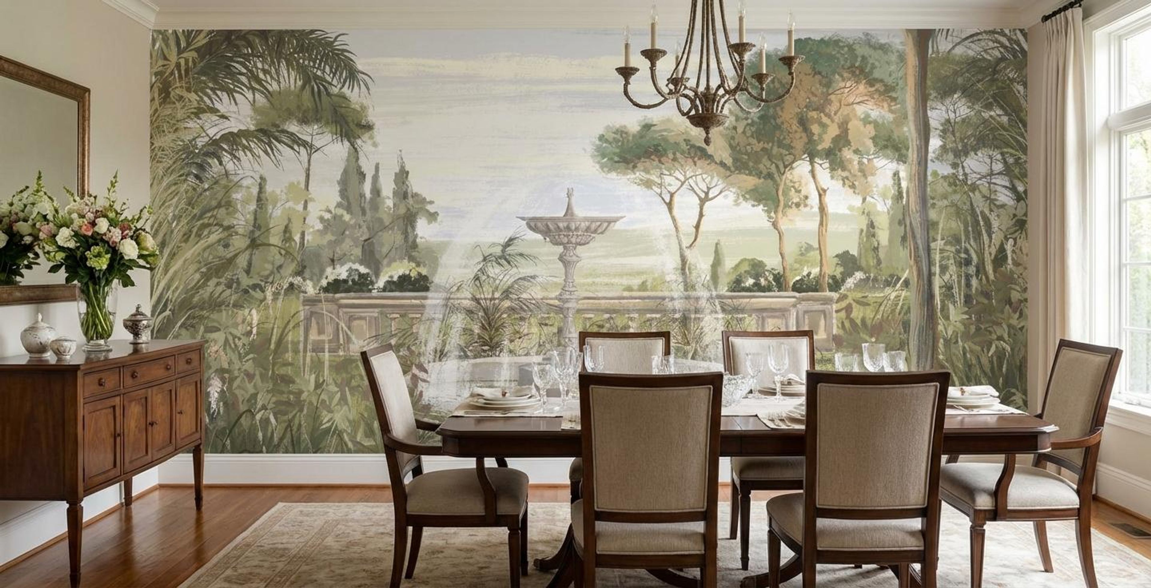 Regal Springs, Heritage Impressions, Wallpaper, 54 sft