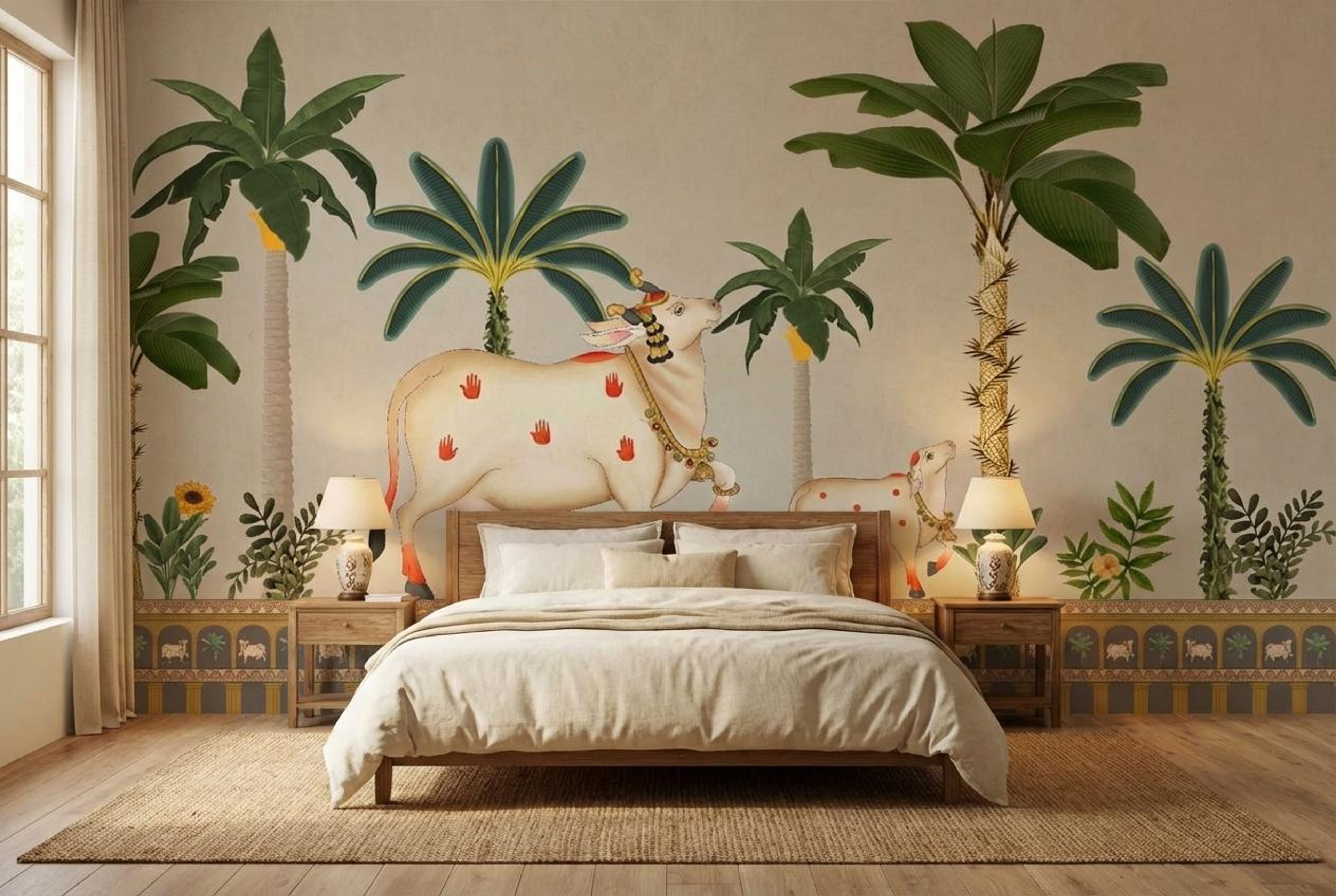 Pastoral Hues, Heritage Impressions, Wallpaper, 54 sft