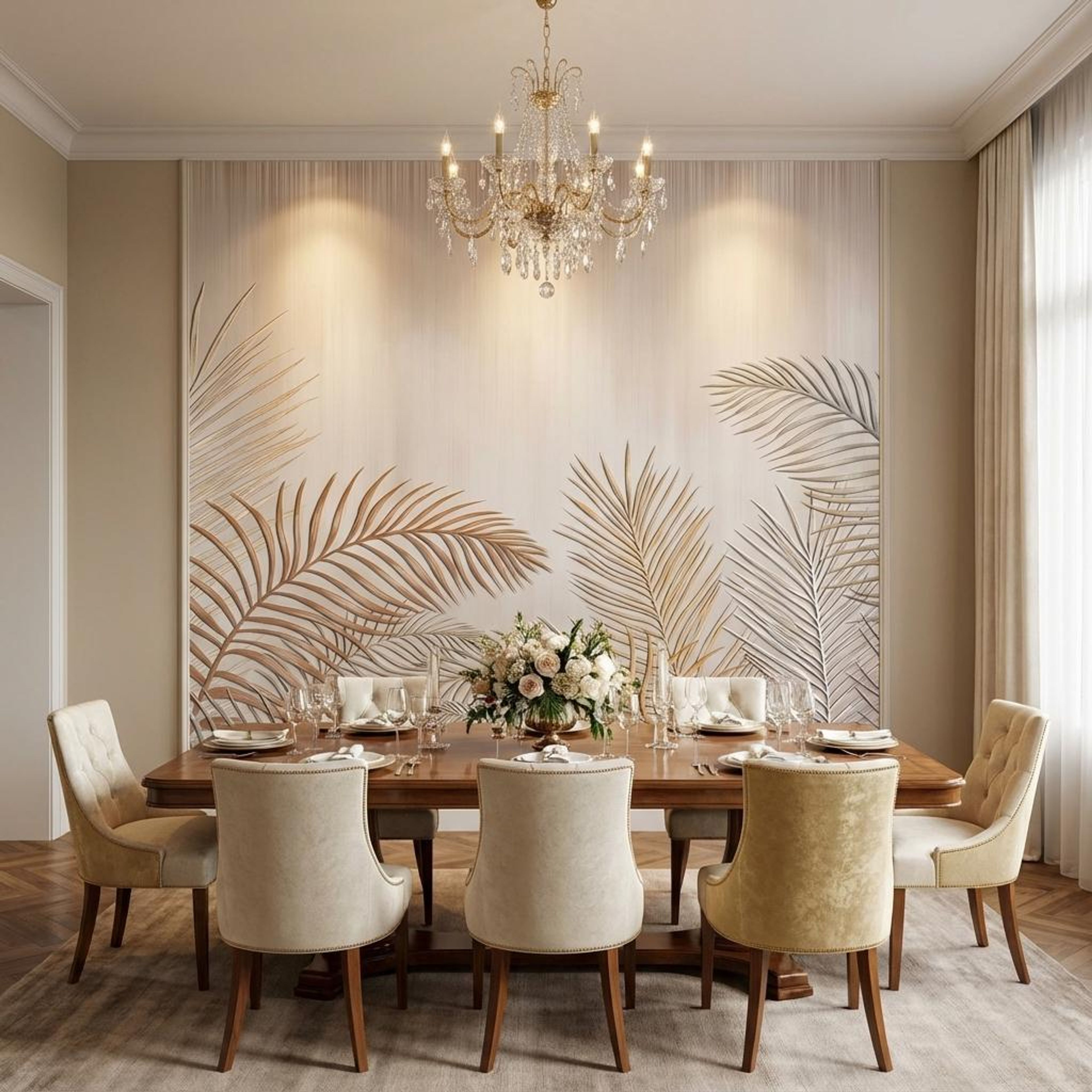 Botanic Breeze, Botanical Tales, Wallpaper, 58 sft