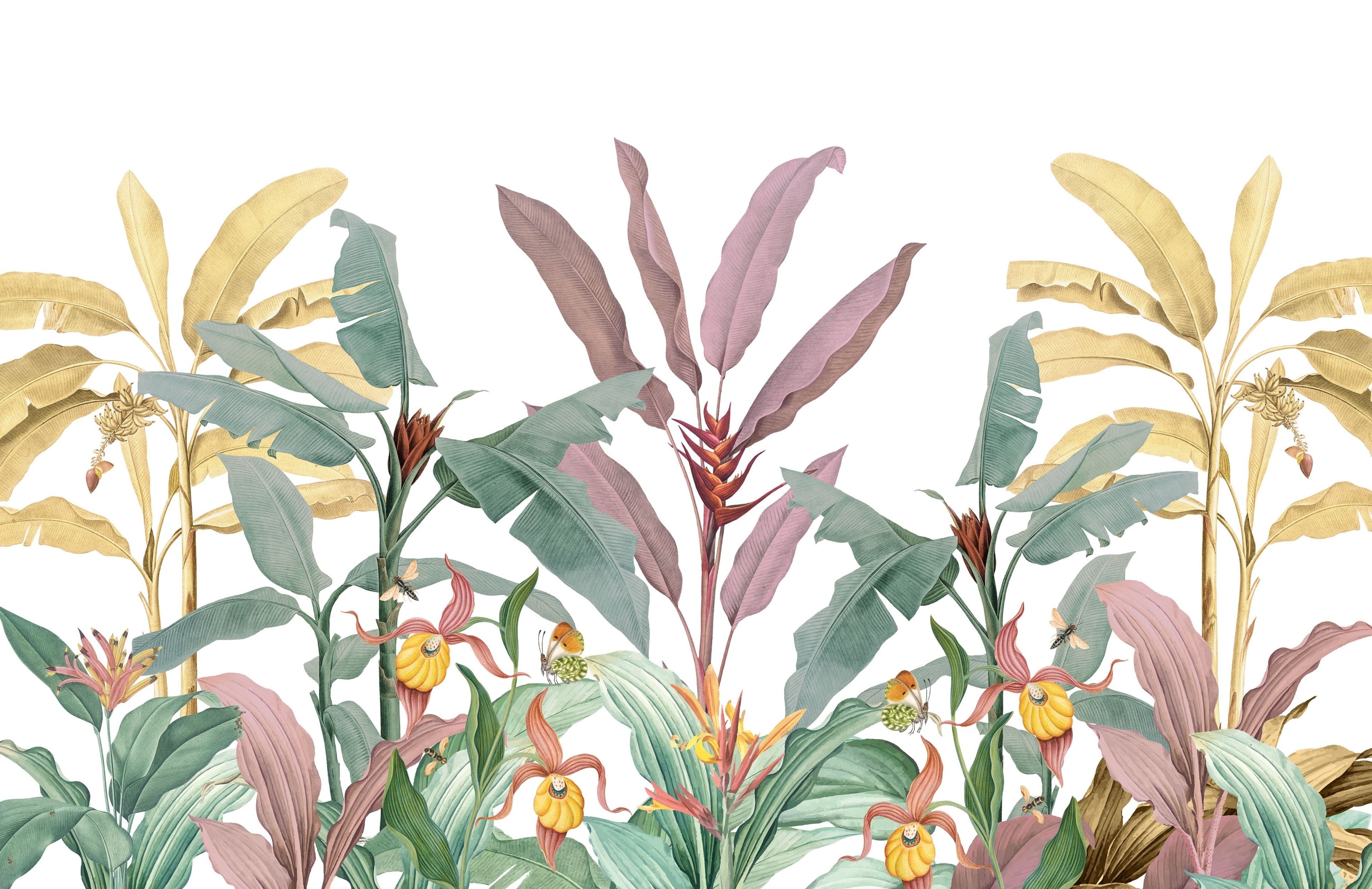 Simple Floral Whisper, Botanical Tales, Wallpaper, 54 sft