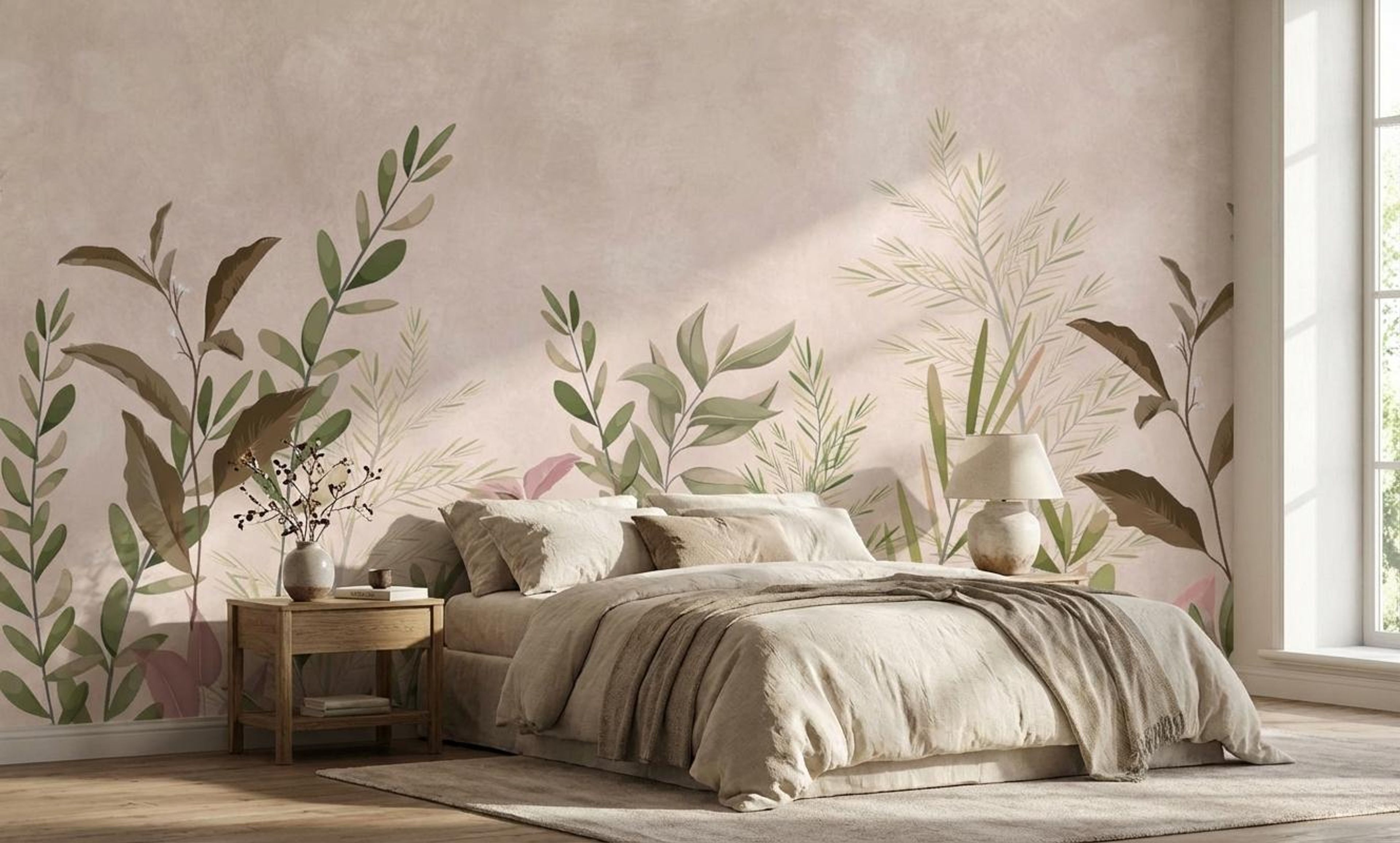 Tiny Terrace, Botanical Tales, Wallpaper, 54 sft
