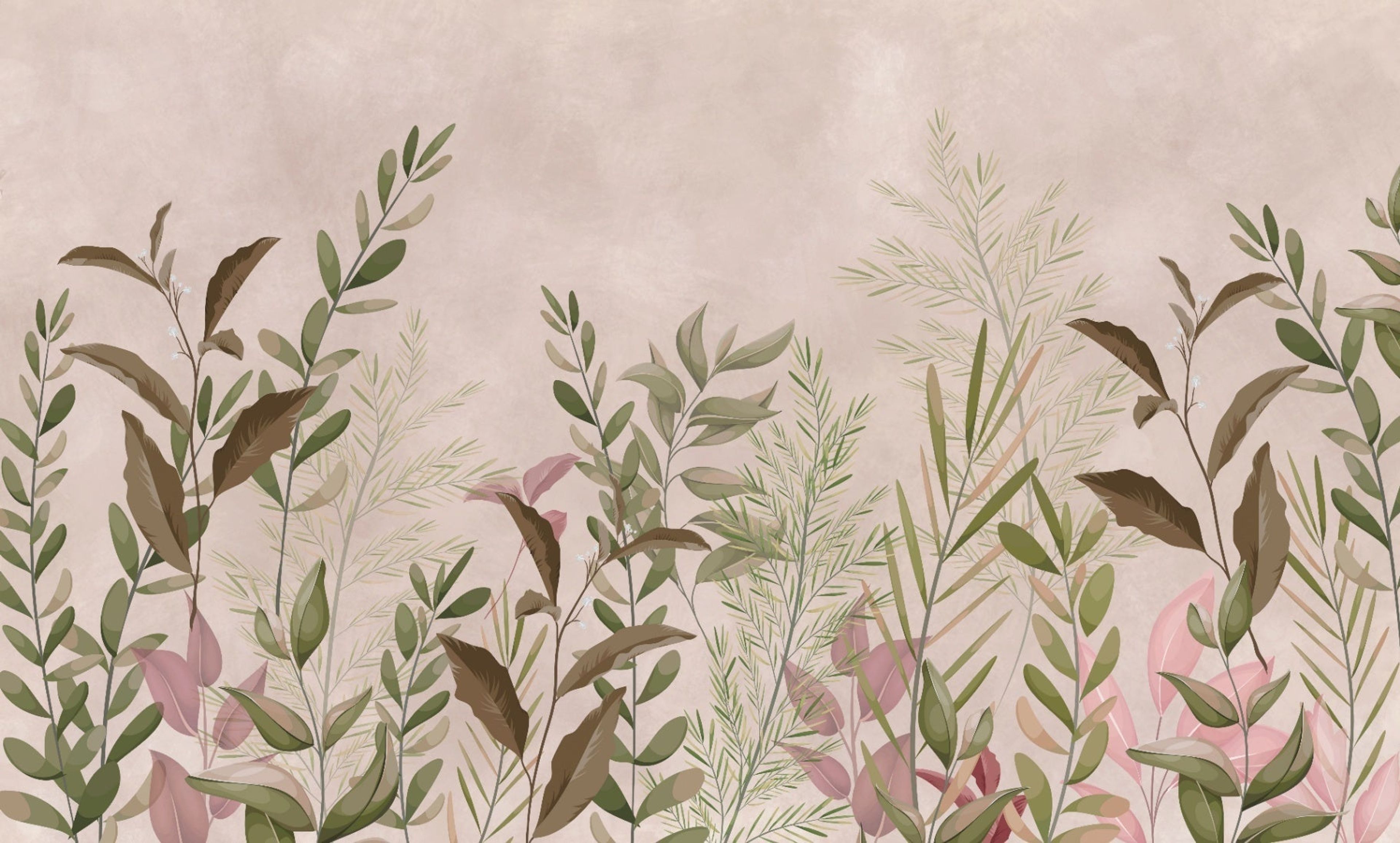 Tiny Terrace, Botanical Tales, Wallpaper, 54 sft