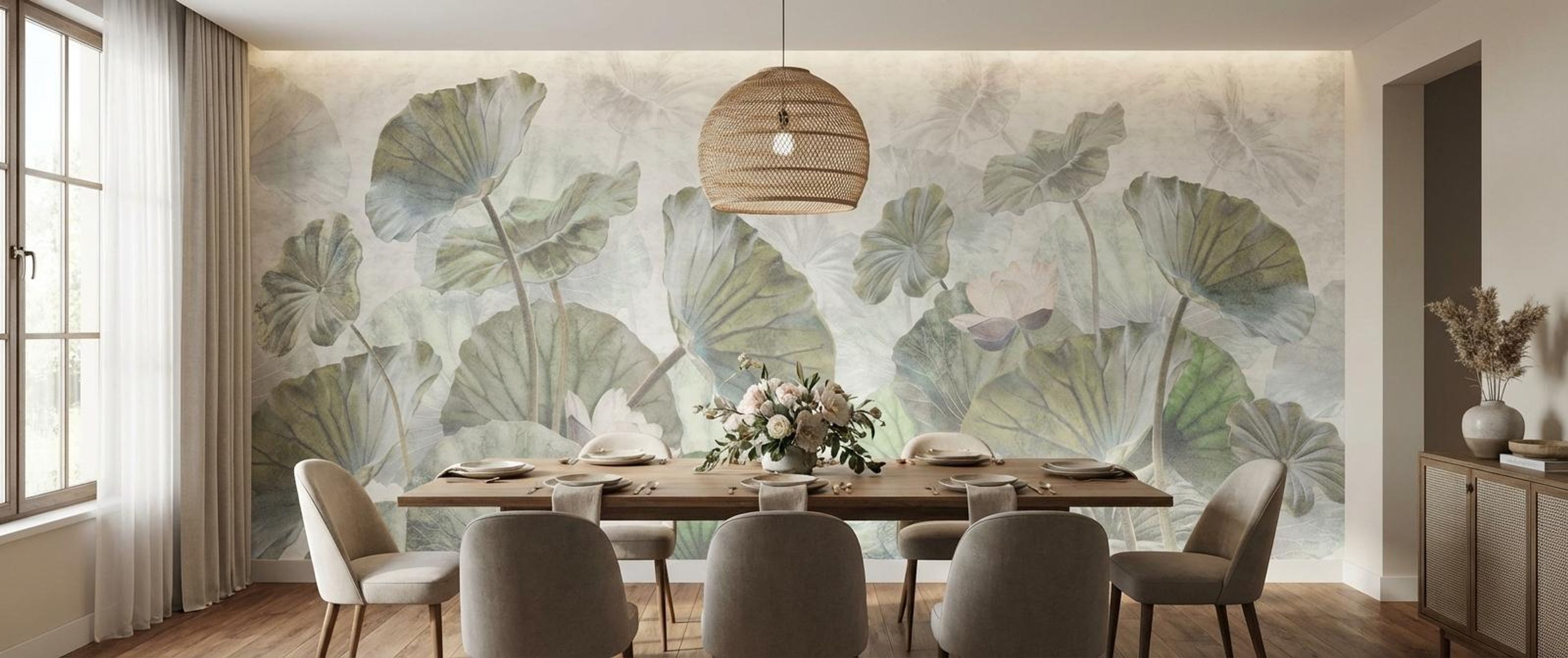 Drift of Nature, Botanical Tales, Wallpaper, 54 sft