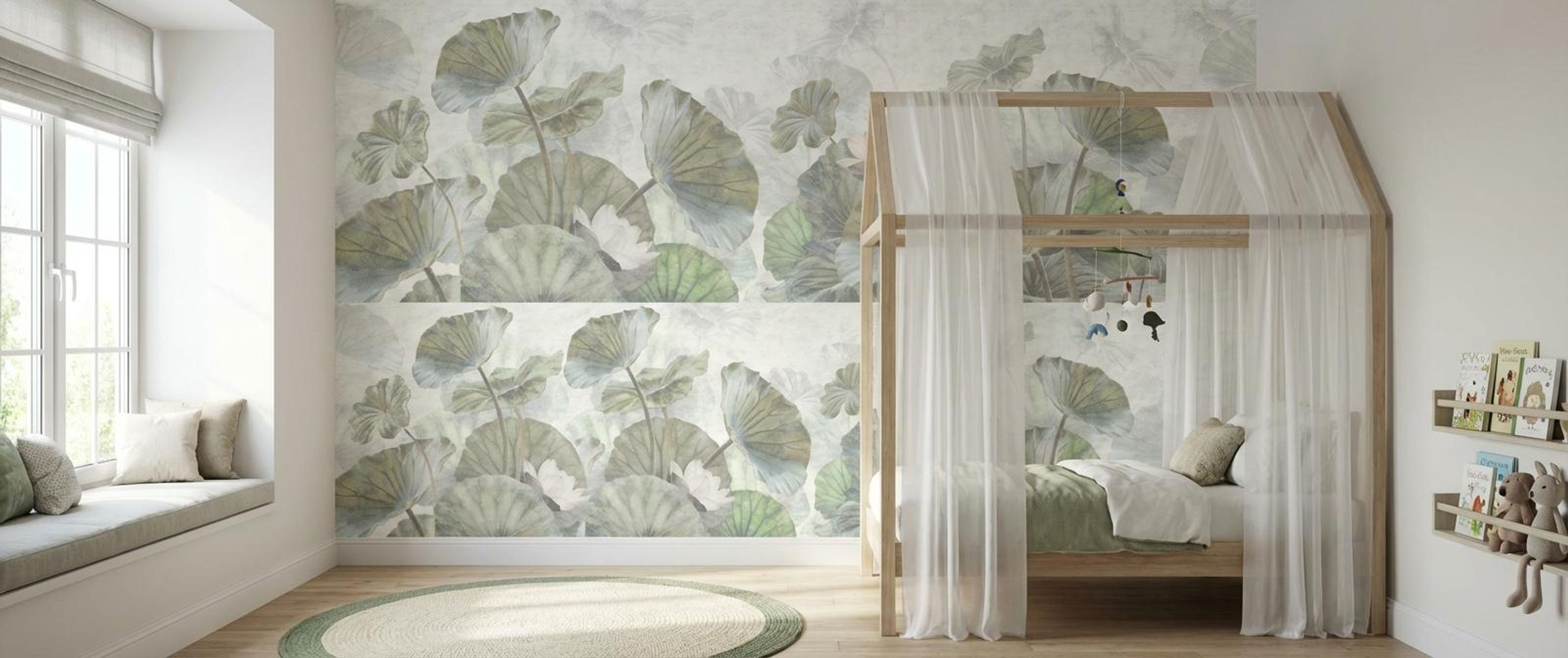 Drift of Nature, Botanical Tales, Wallpaper, 54 sft