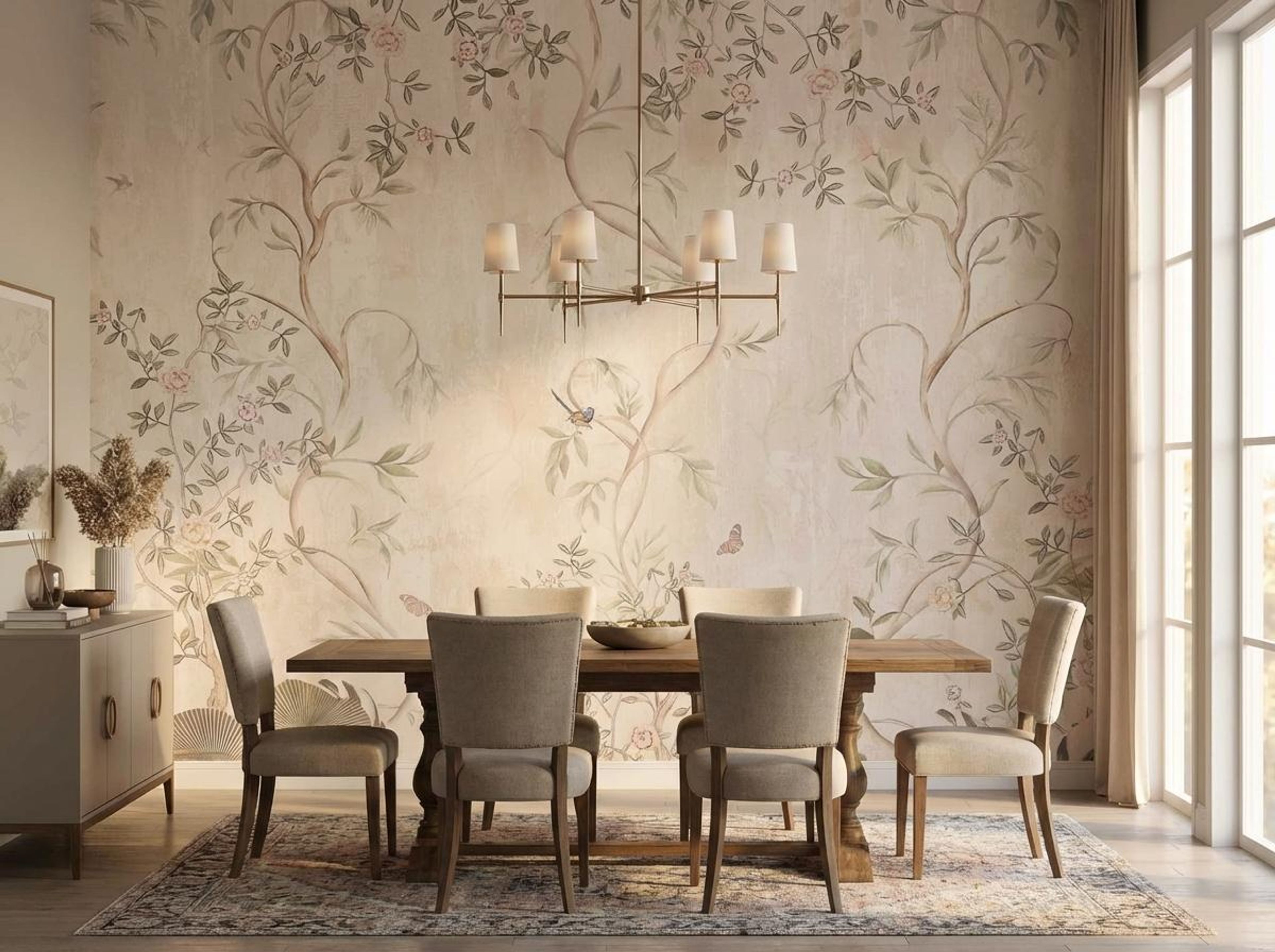 Soft Botanica, Botanical Tales, Wallpaper, 54 sft