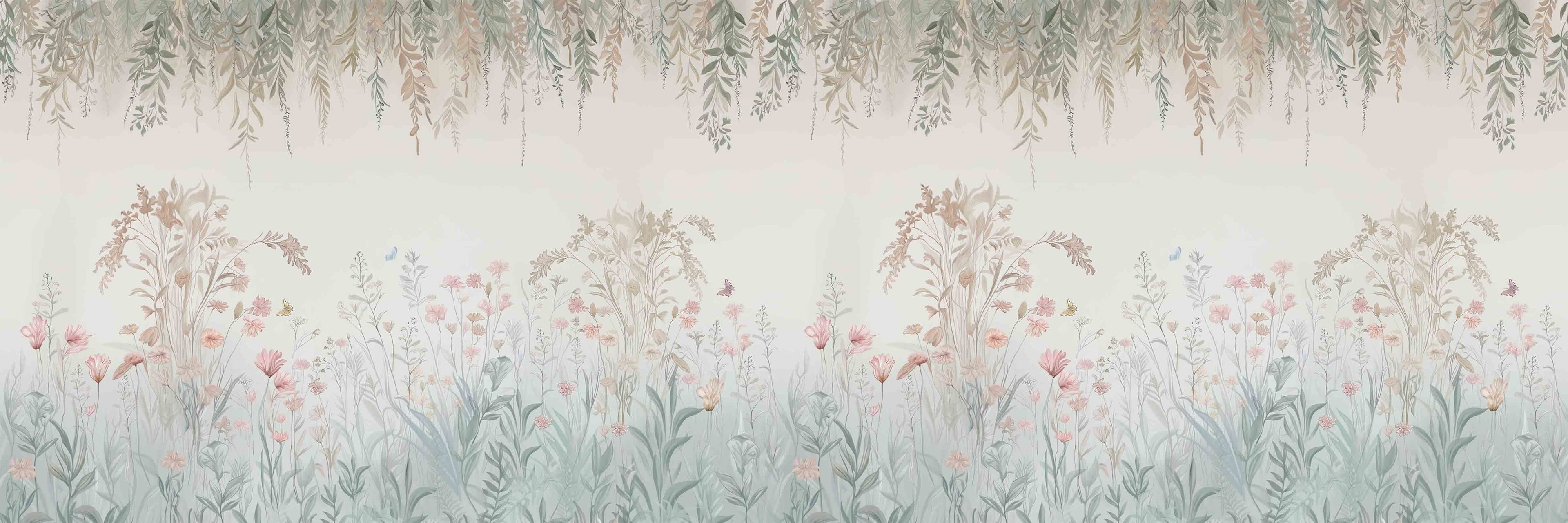 Blossom Symphony, Botanical Tales, Wallpaper, 54 sft