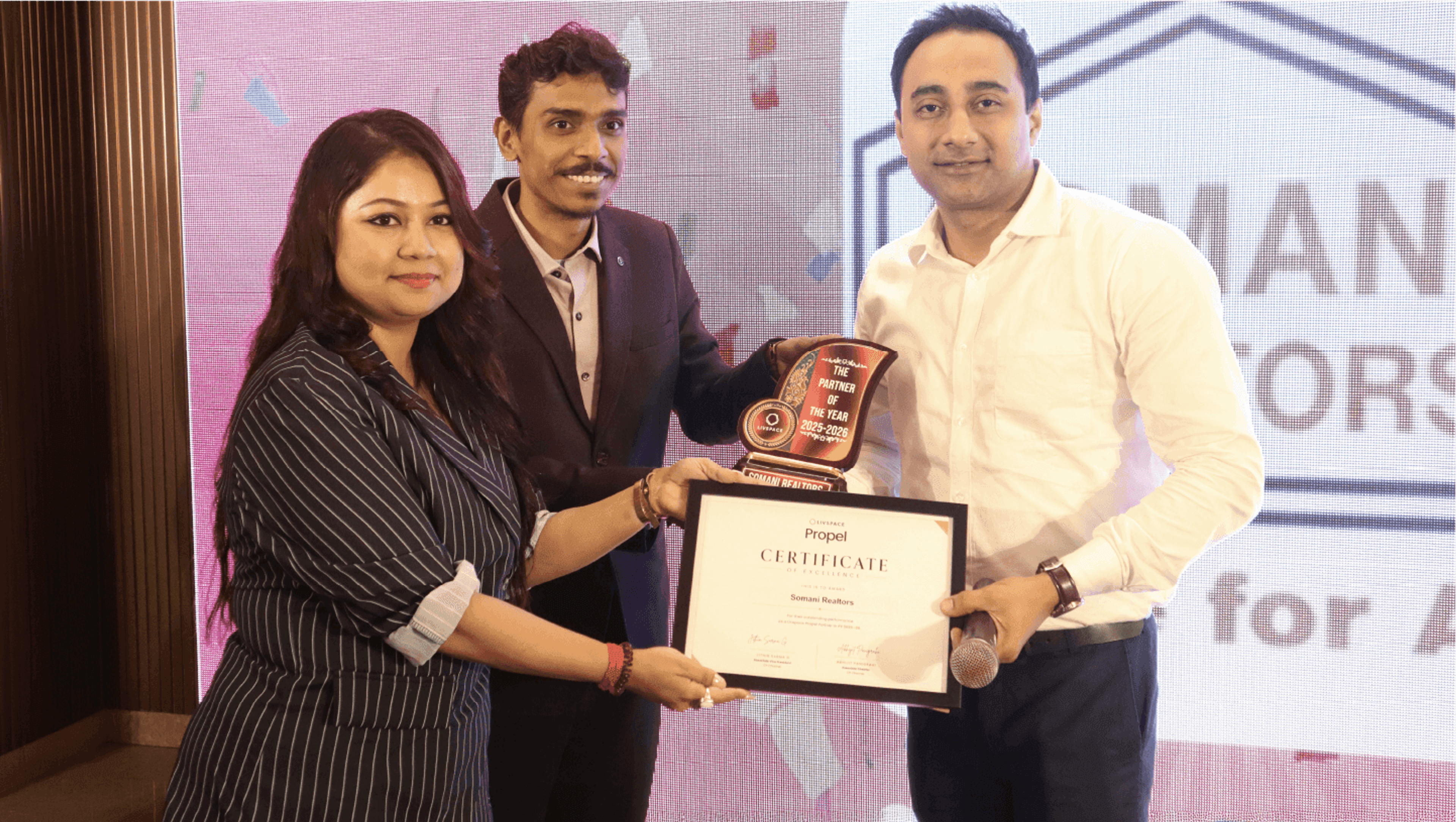 Celebrating a successful partnership in Kolkata