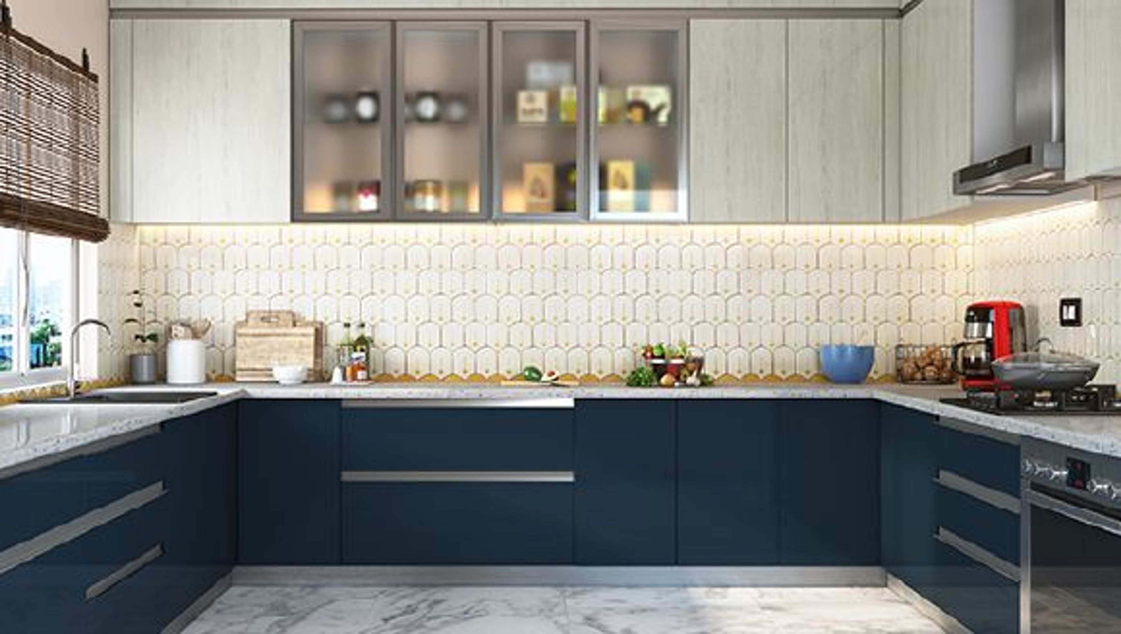 U-shaped Kitchen