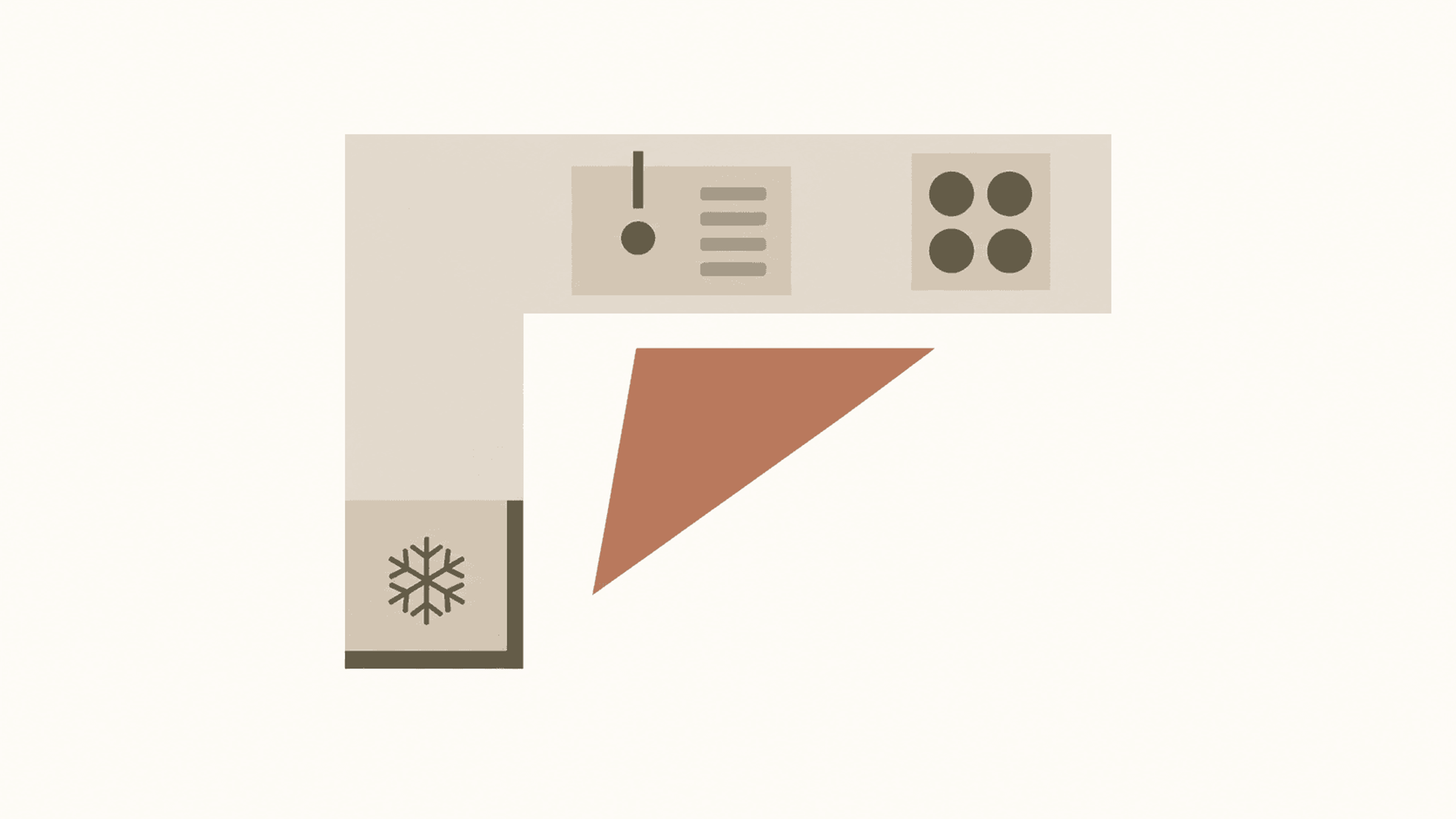 L-shaped Kitchen