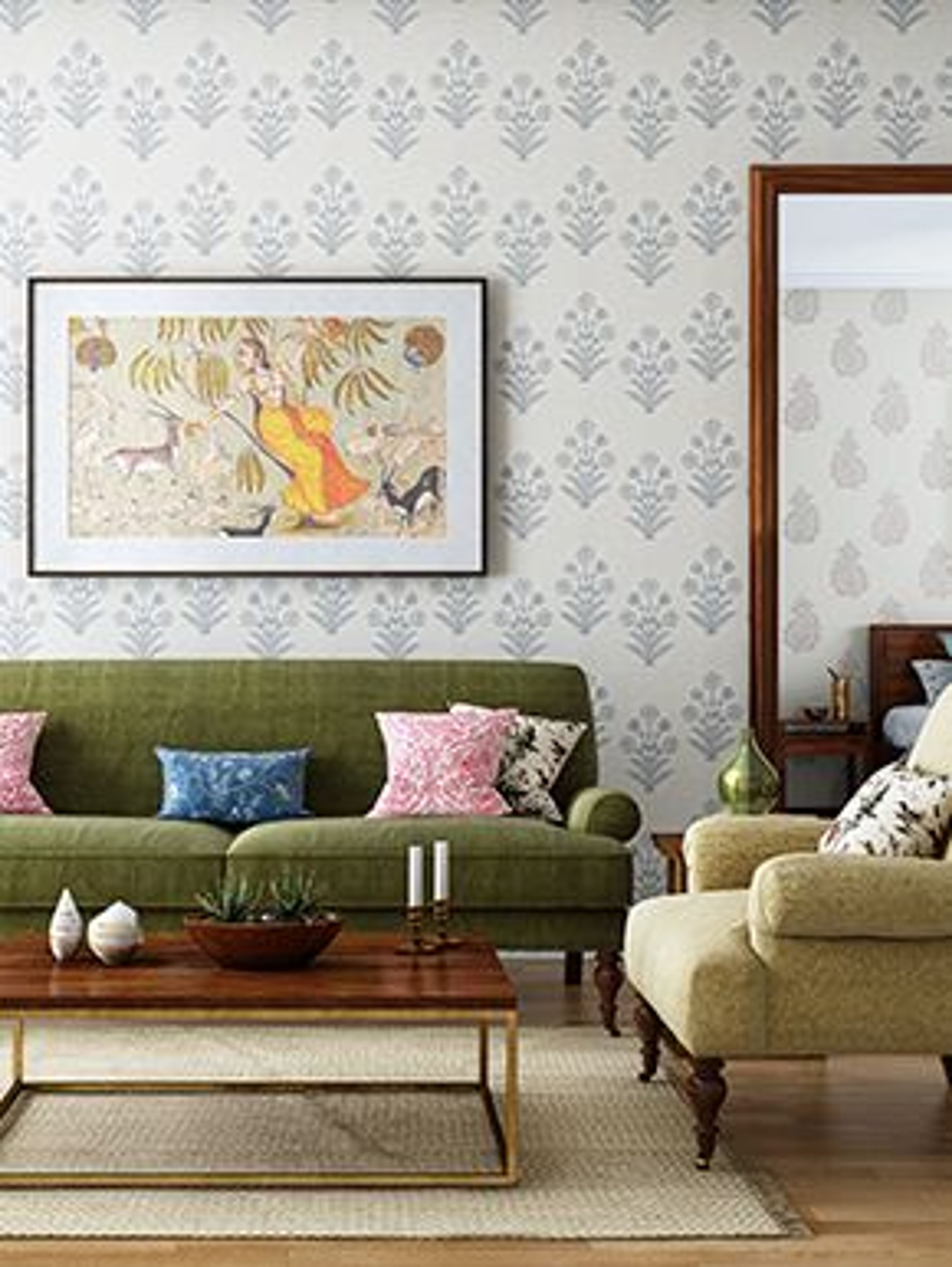 Living room Interior designer in Agra - Livspace