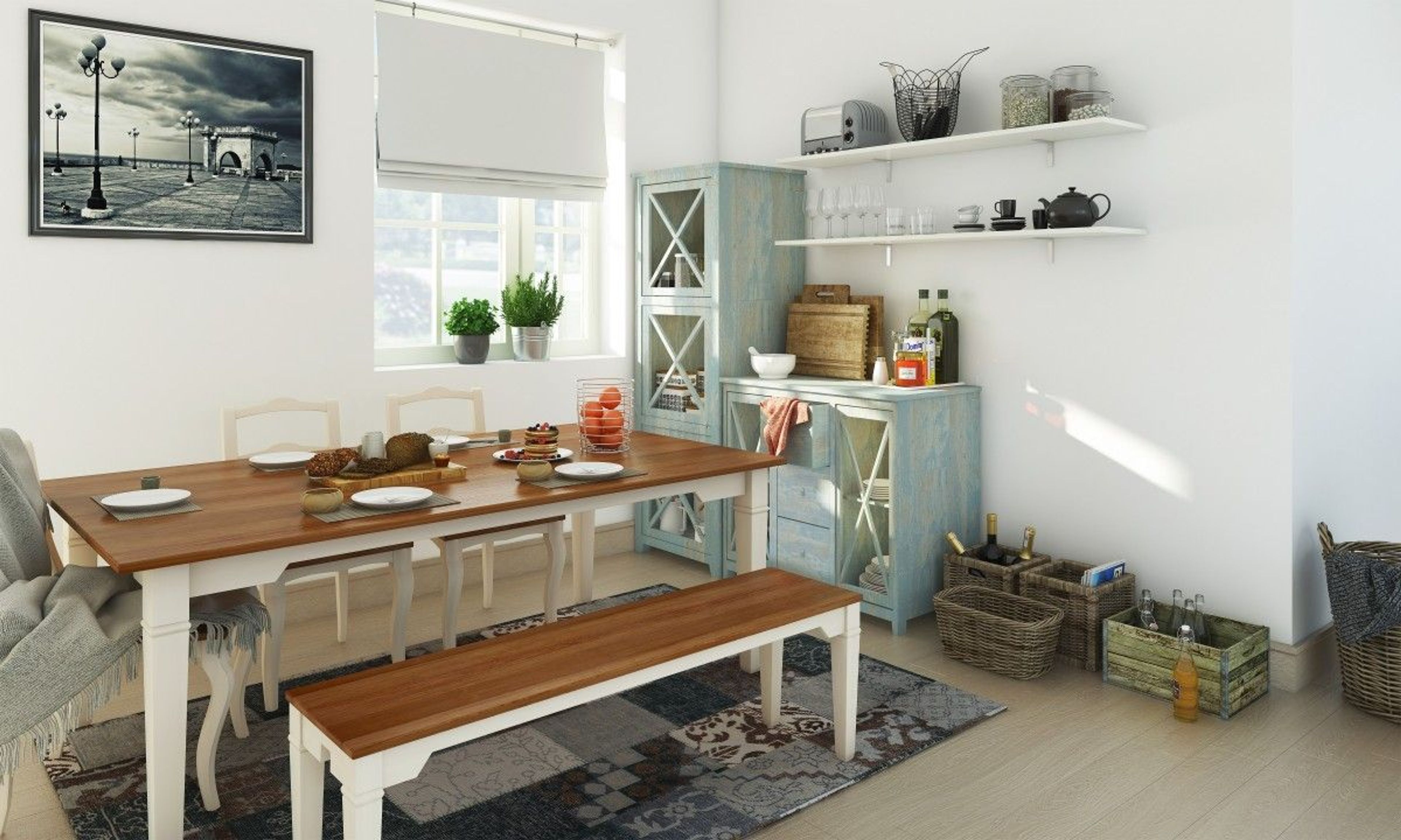 5 Ways To Style Your Dining Room With A Bench