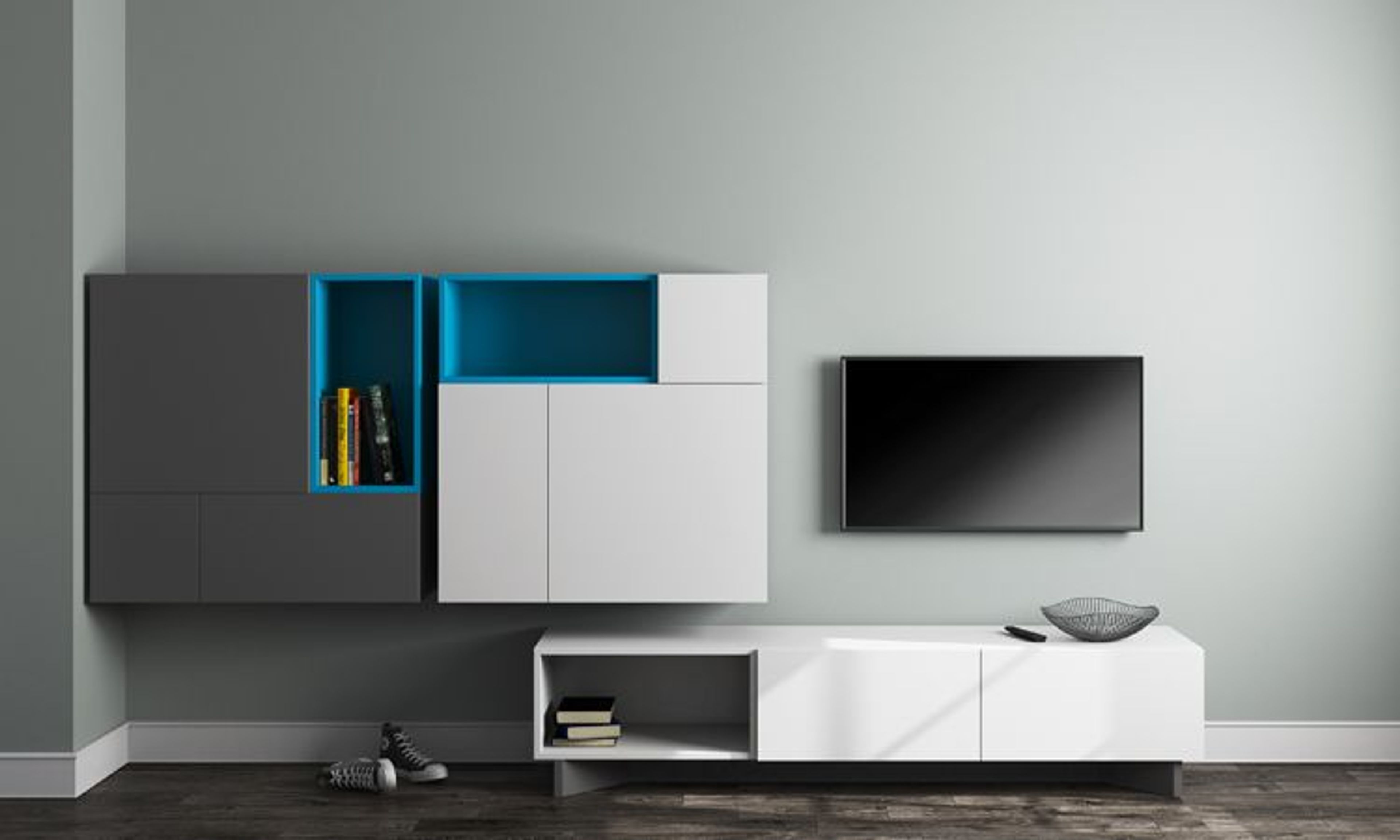 Design Ideas | 6 stylish TV-cum-storage modular units