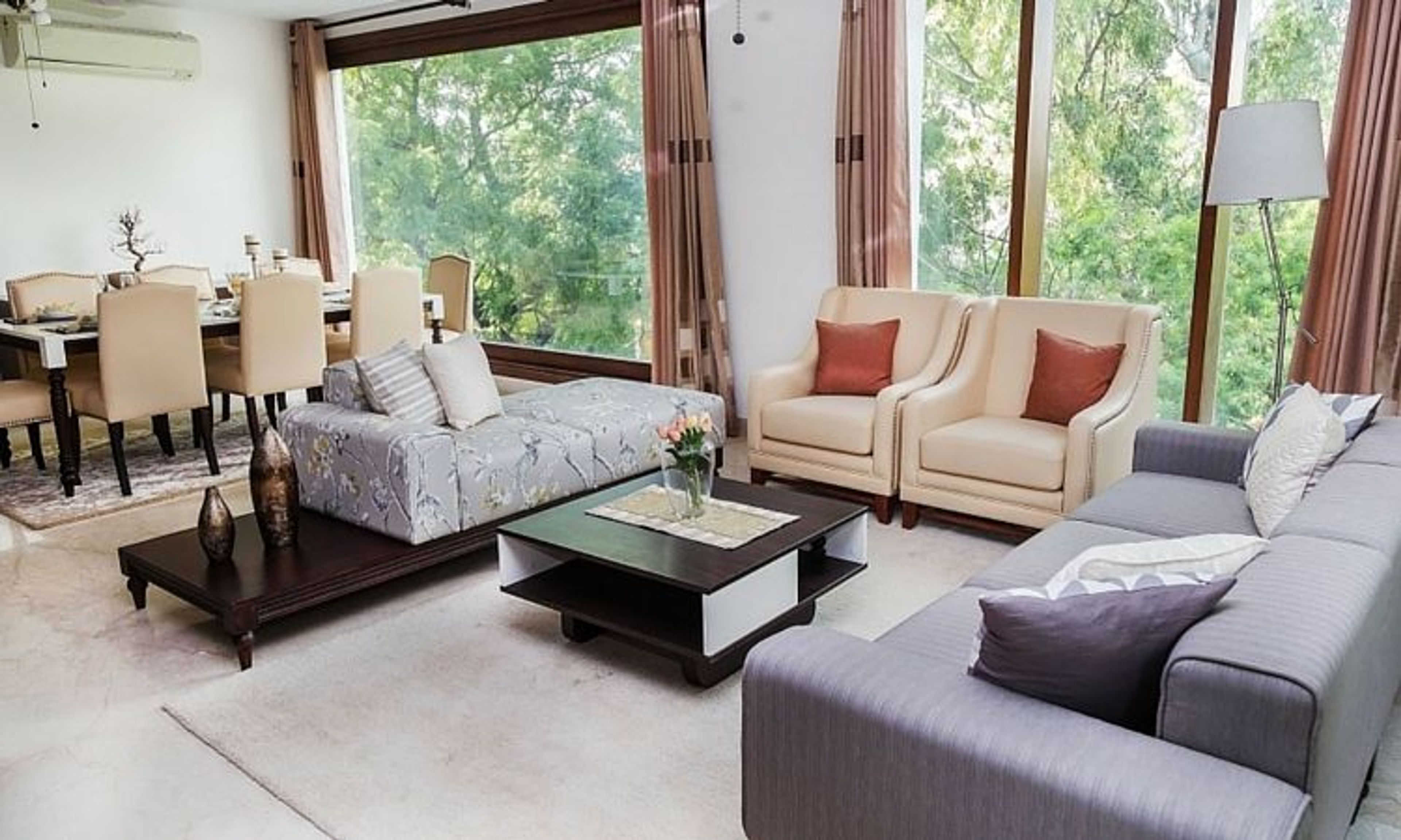 Design Focus | Opulent Notes Mix With Gorgeous Views In This  New Delhi Apartment