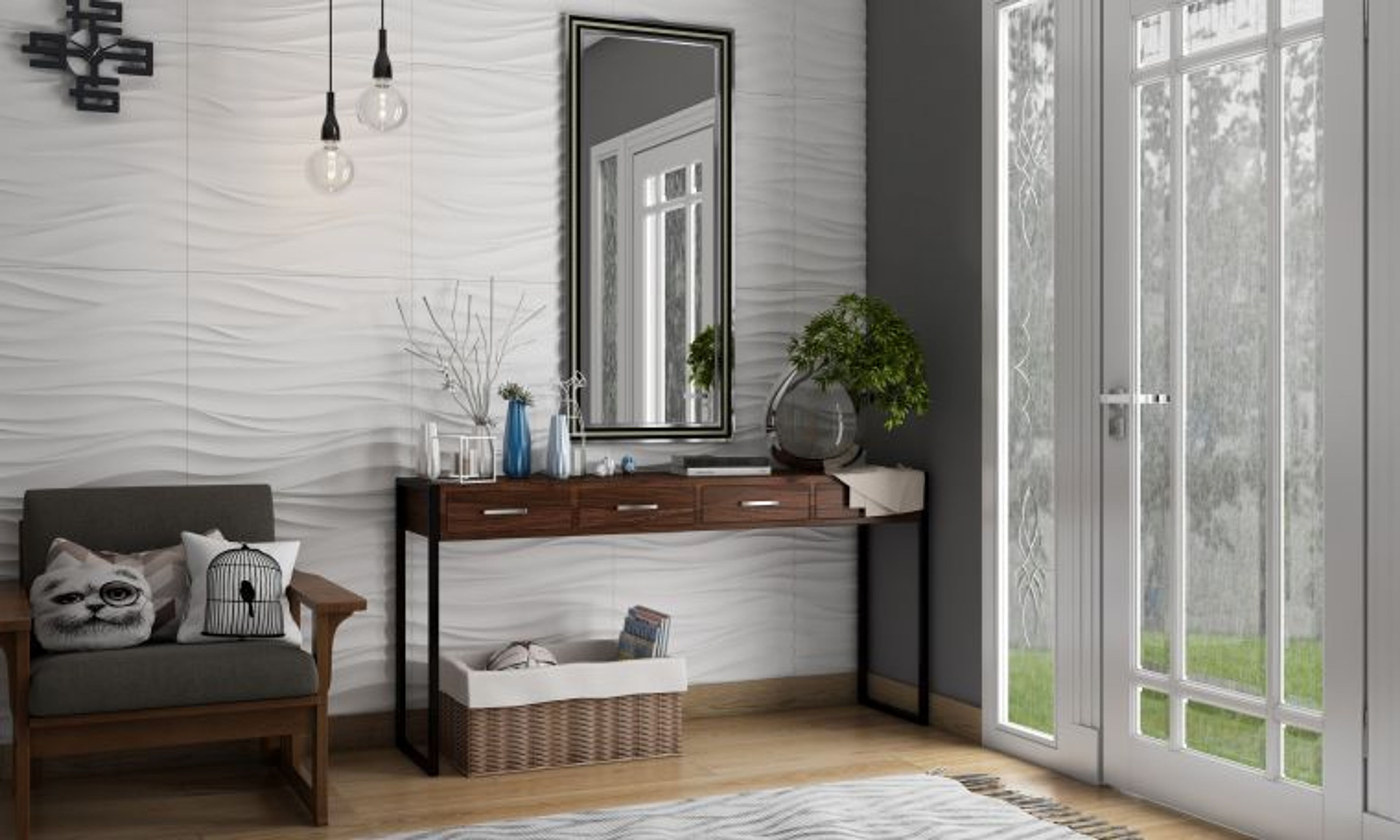 5 Enchanting Rain-Inspired Accent Walls For Monsoon Lovers