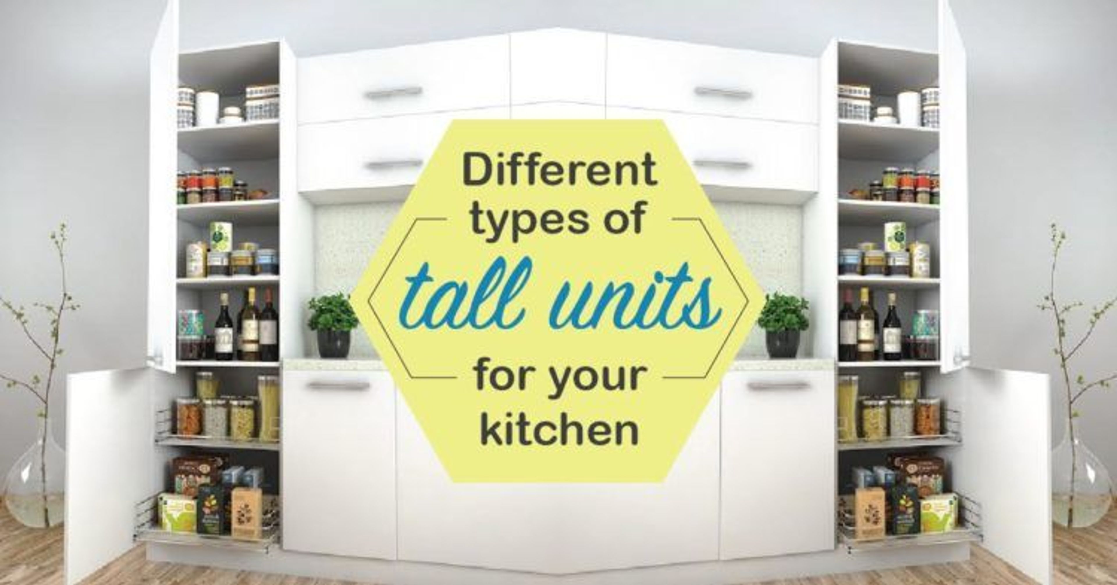 How to store groceries in style in a spacious kitchen