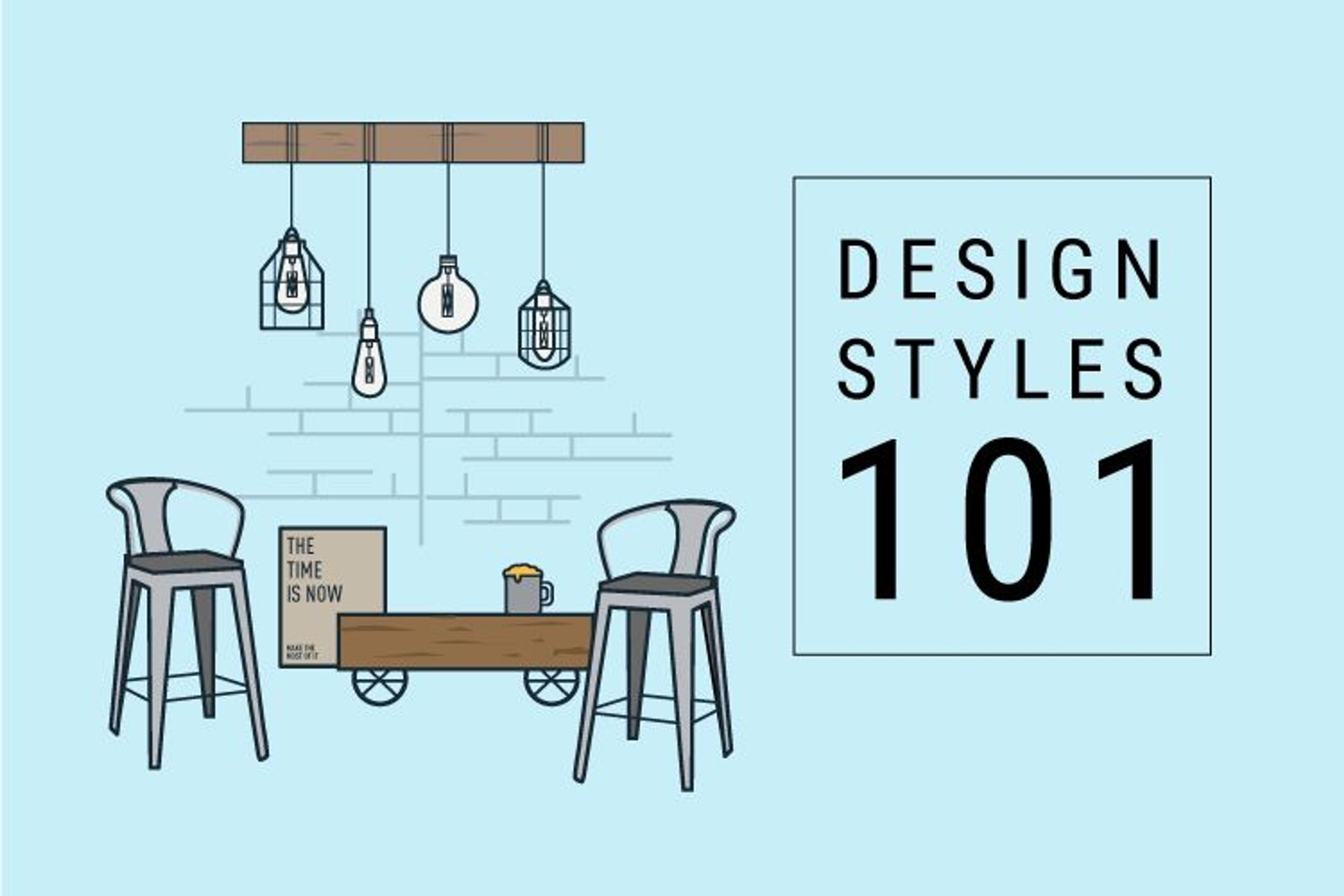 Printable Infographic: Design Styles 101