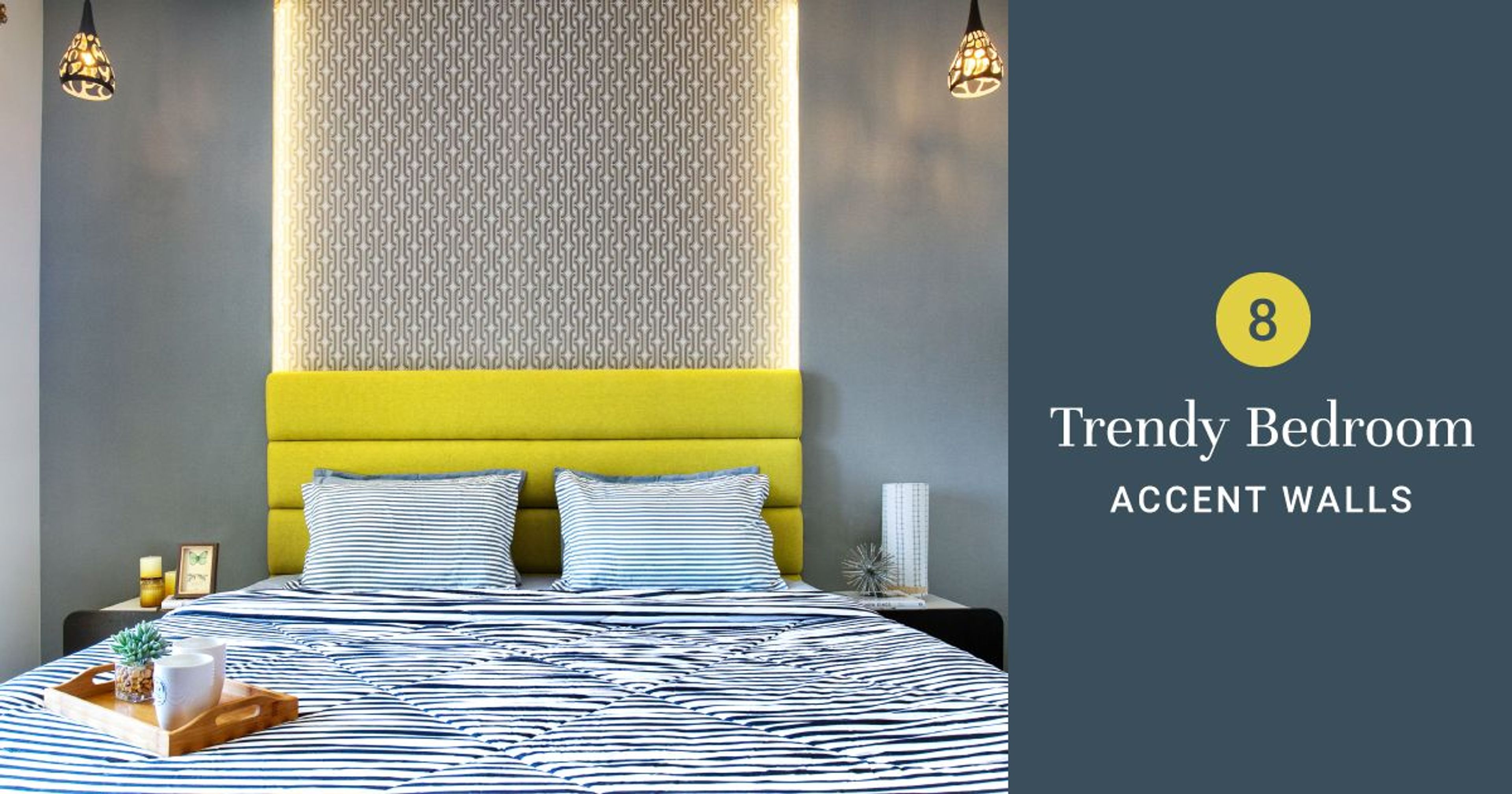 8 Trendy Wall Accents For Your Bedroom