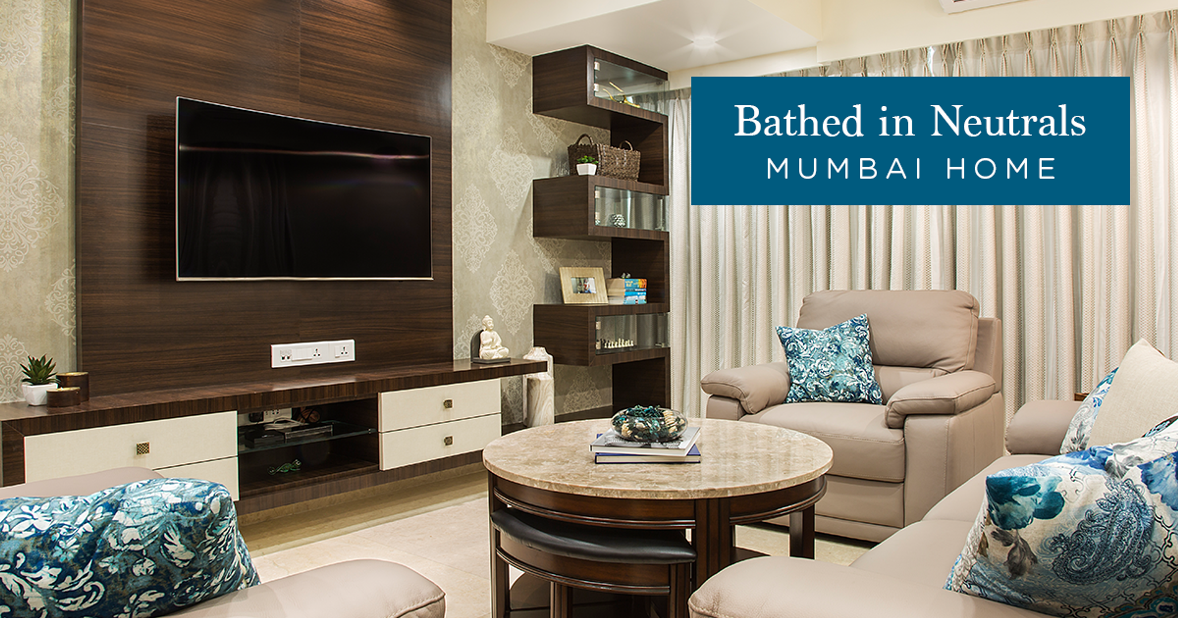 A Sophisticated Mumbai Home Bathed in Warm Browns and Beiges