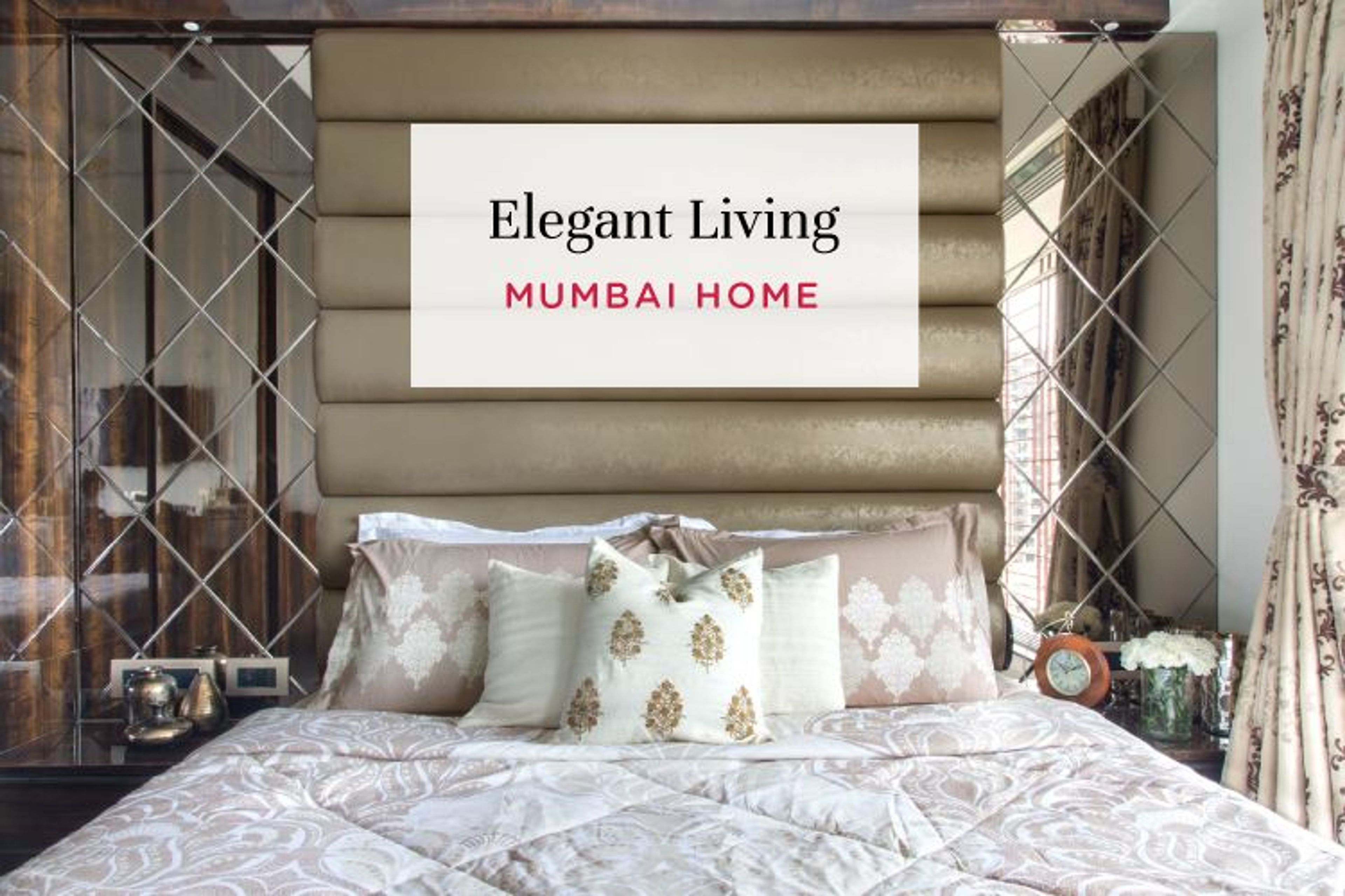 Compact Mumbai Home Gets Plush Interiors