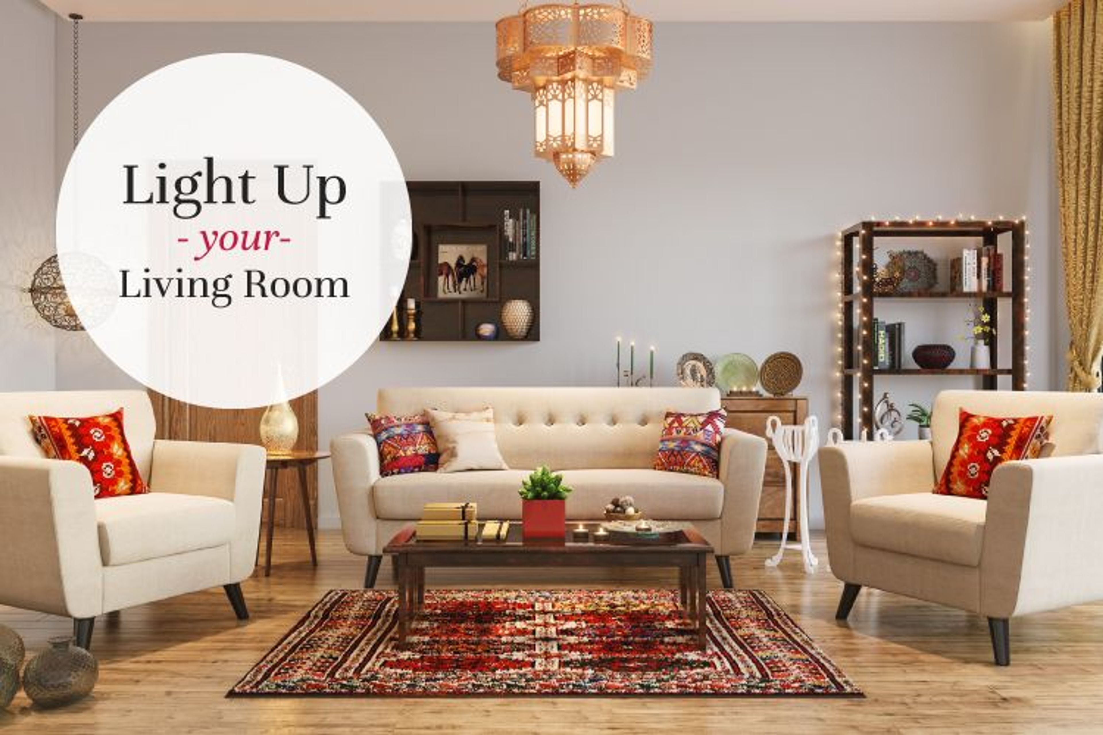 8 Lighting Options for your Living Room to Set the Mood