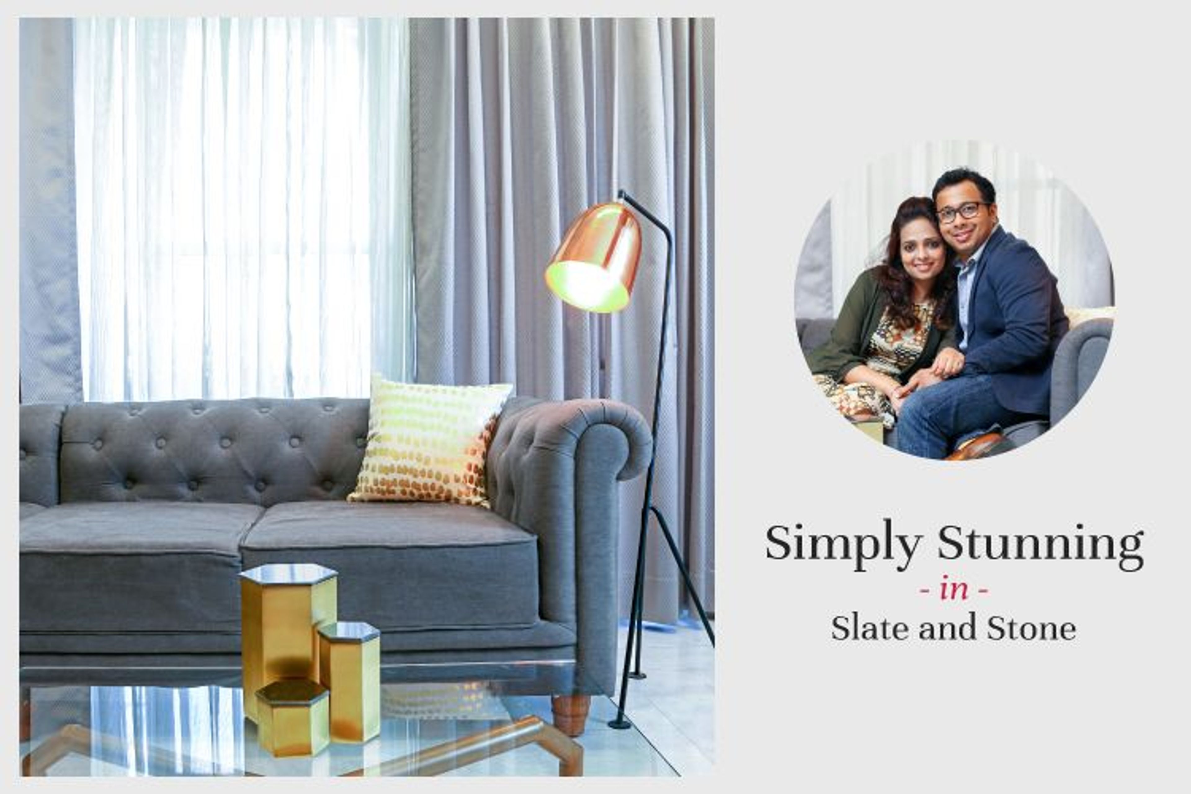 Space Efficient & Washed in Grey: A Gurgaon Home